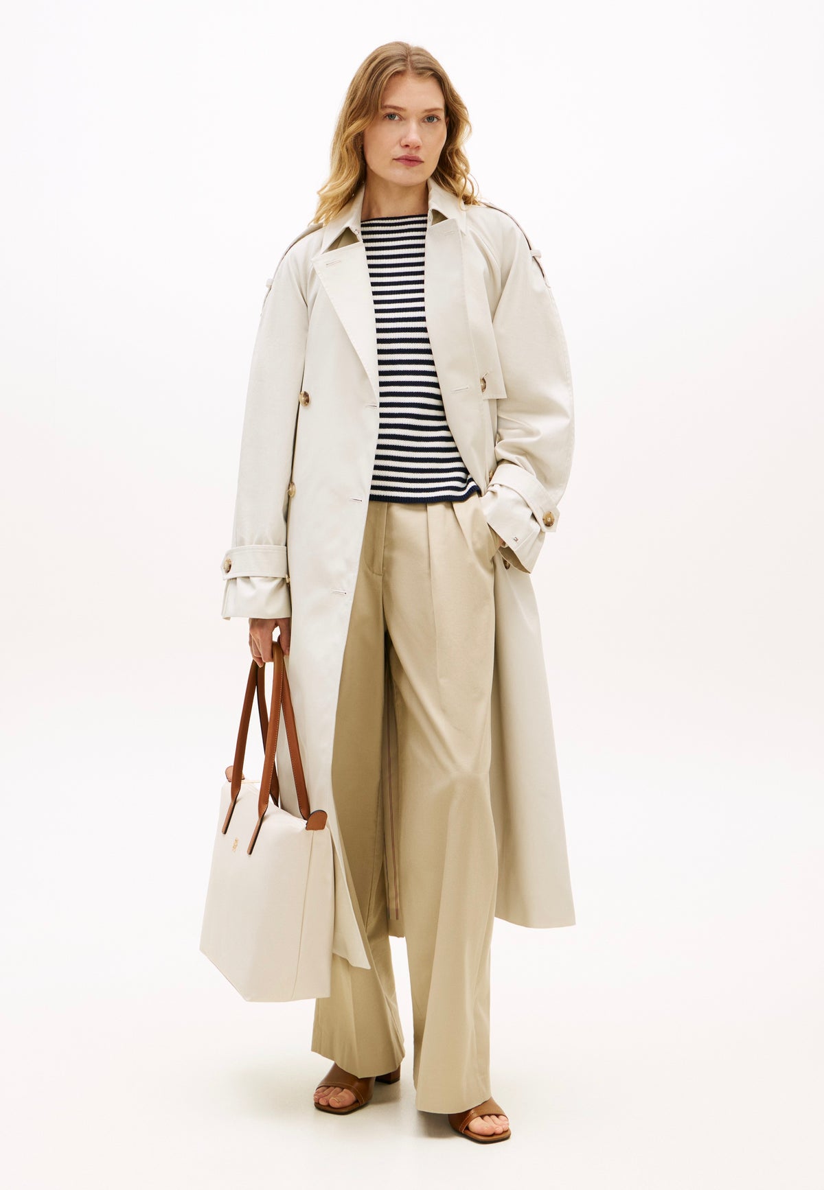 Tommy Hilfiger Popette Tote Soft Cream Shopper