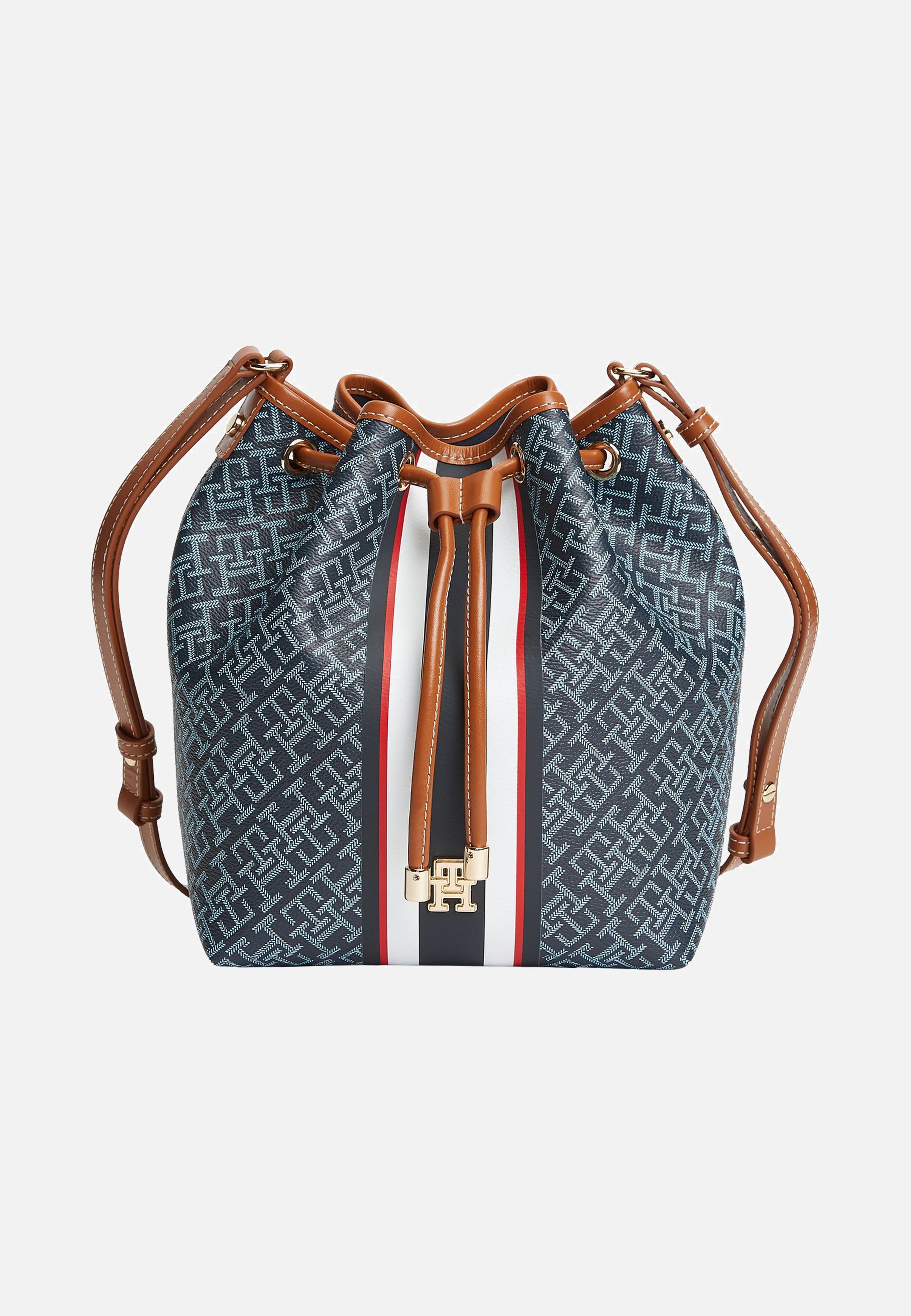 Tommy Hilfiger TH Monoplay Bucket Stripe Le Blue Mix Bucket Bag