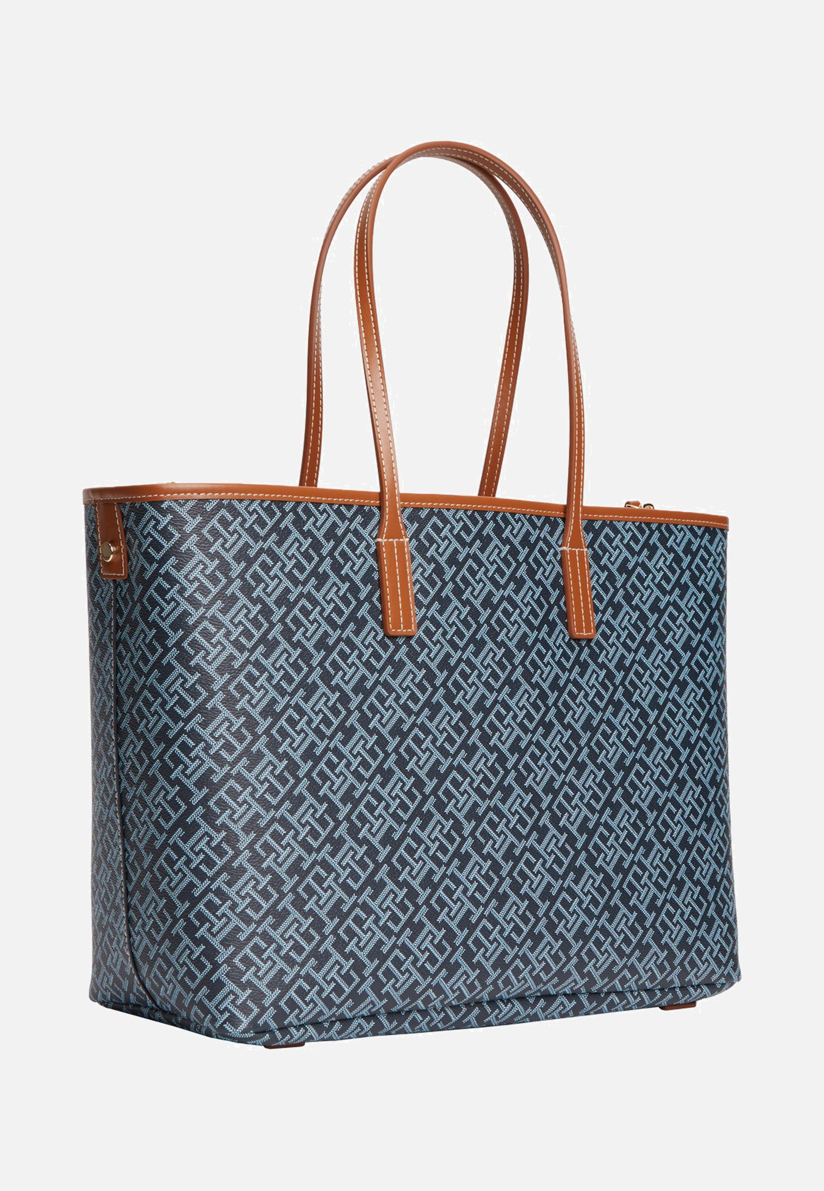 Tommy Hilfiger TH Monoplay Tote Stripe Le Blue Mix Shopper