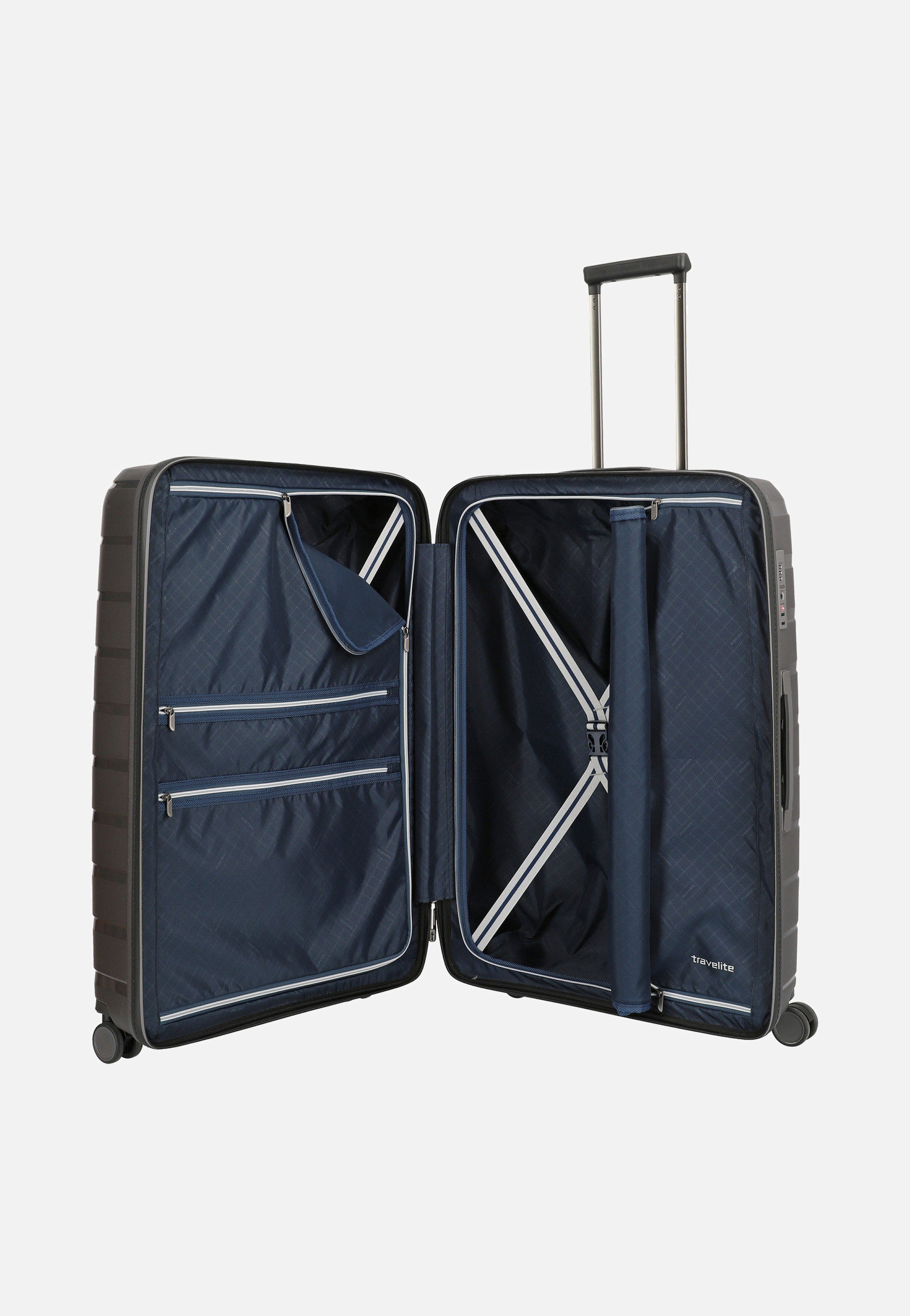 travelite Air Base 4-Rad Trolley L Anthrazit Koffer