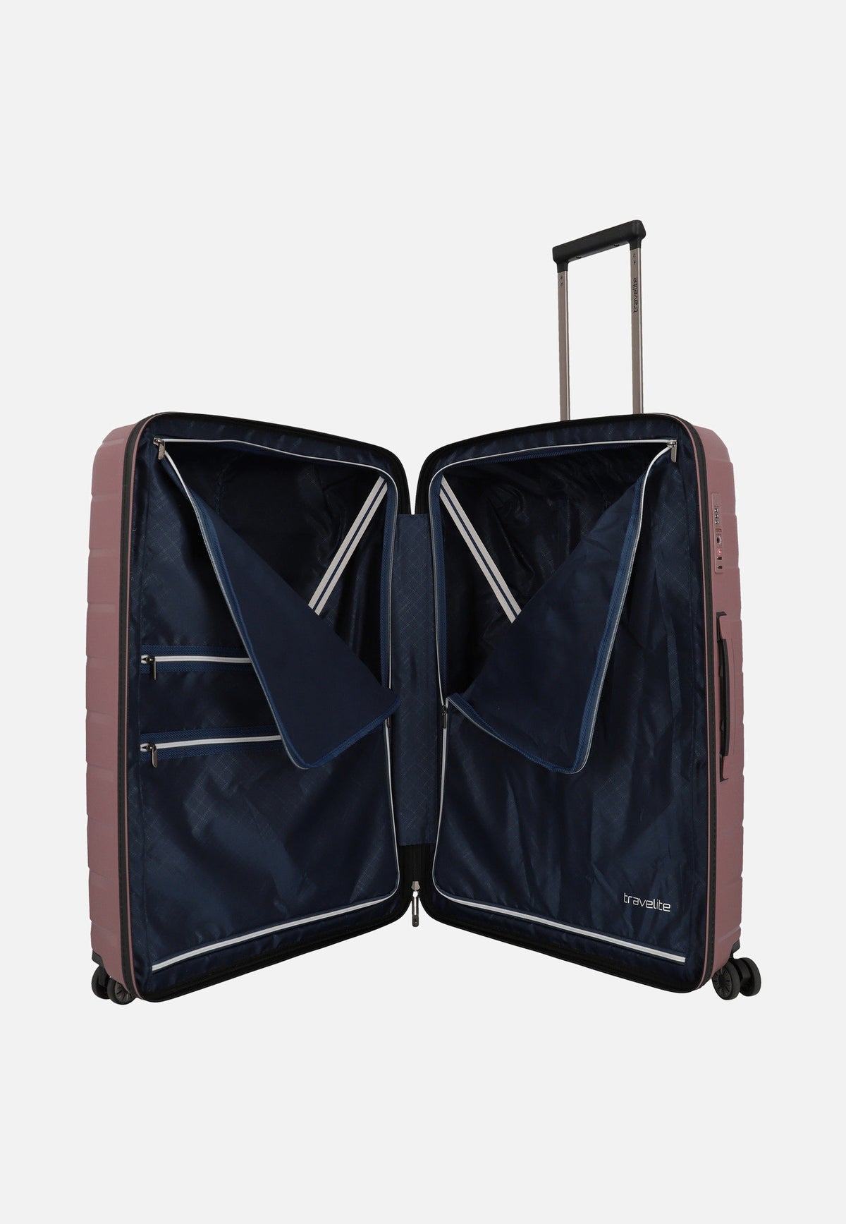 travelite Air Base 4-Rad Trolley L Flieder Koffer