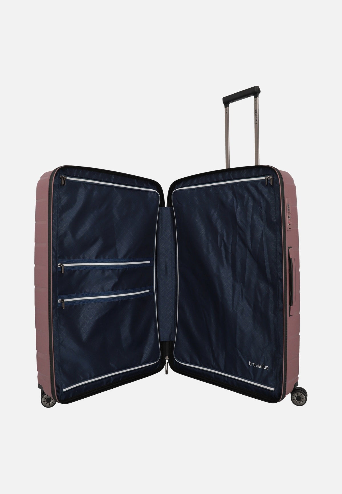 travelite Air Base 4-Rad Trolley L Flieder Koffer