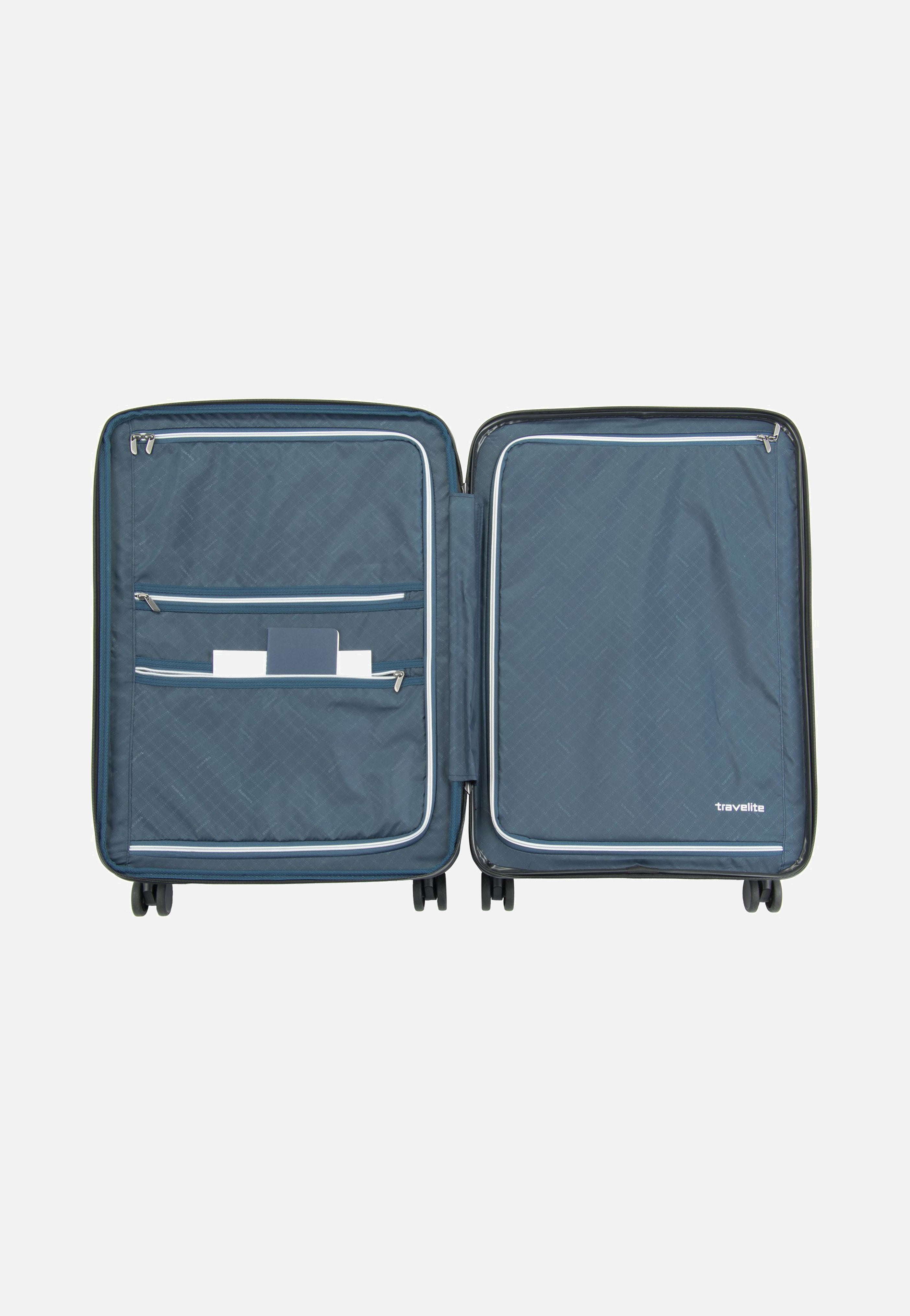 travelite Air Base 4-Rad Trolley M Anthrazit Koffer