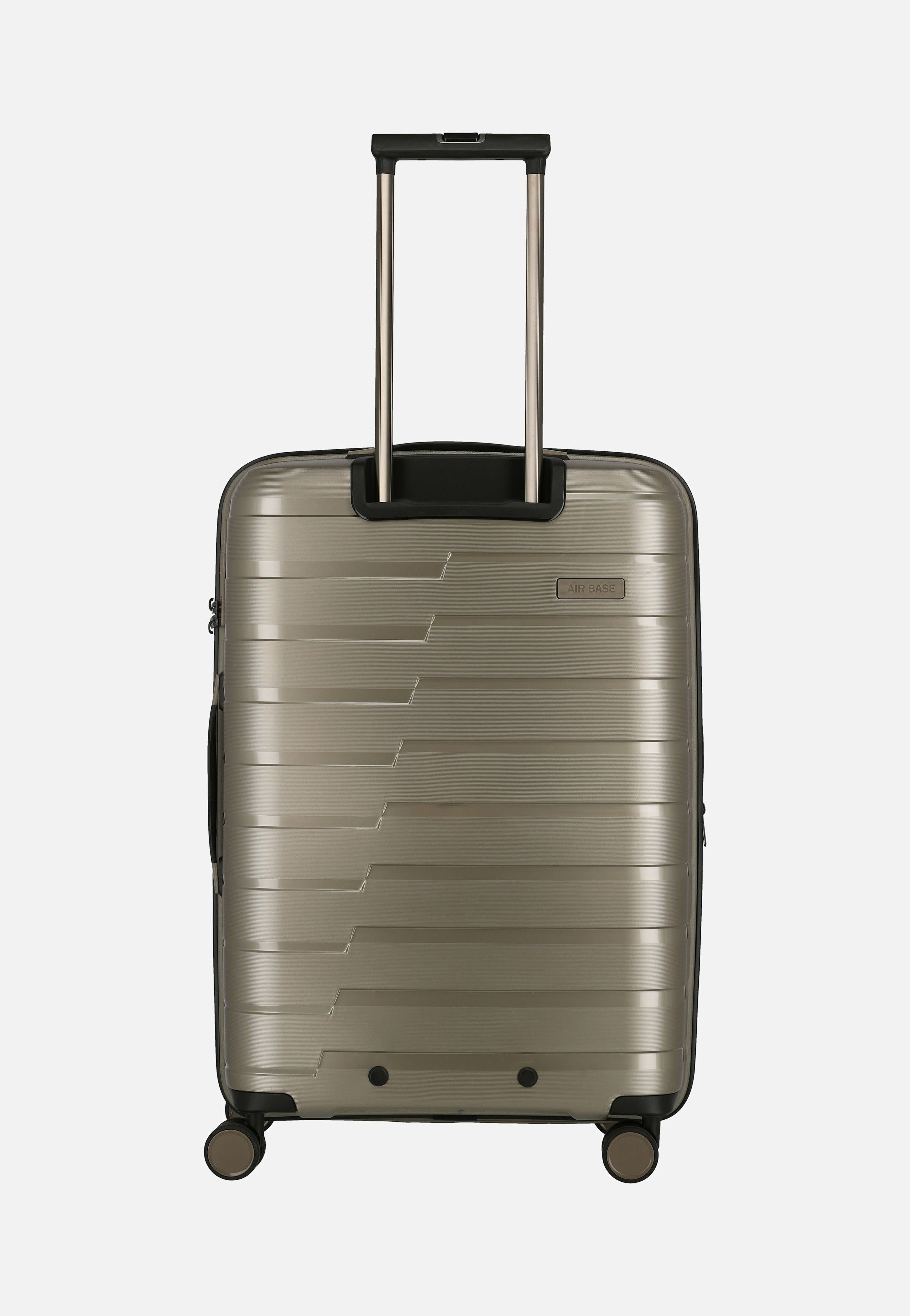 travelite Air Base 4-Rad Trolley M Champagner Koffer