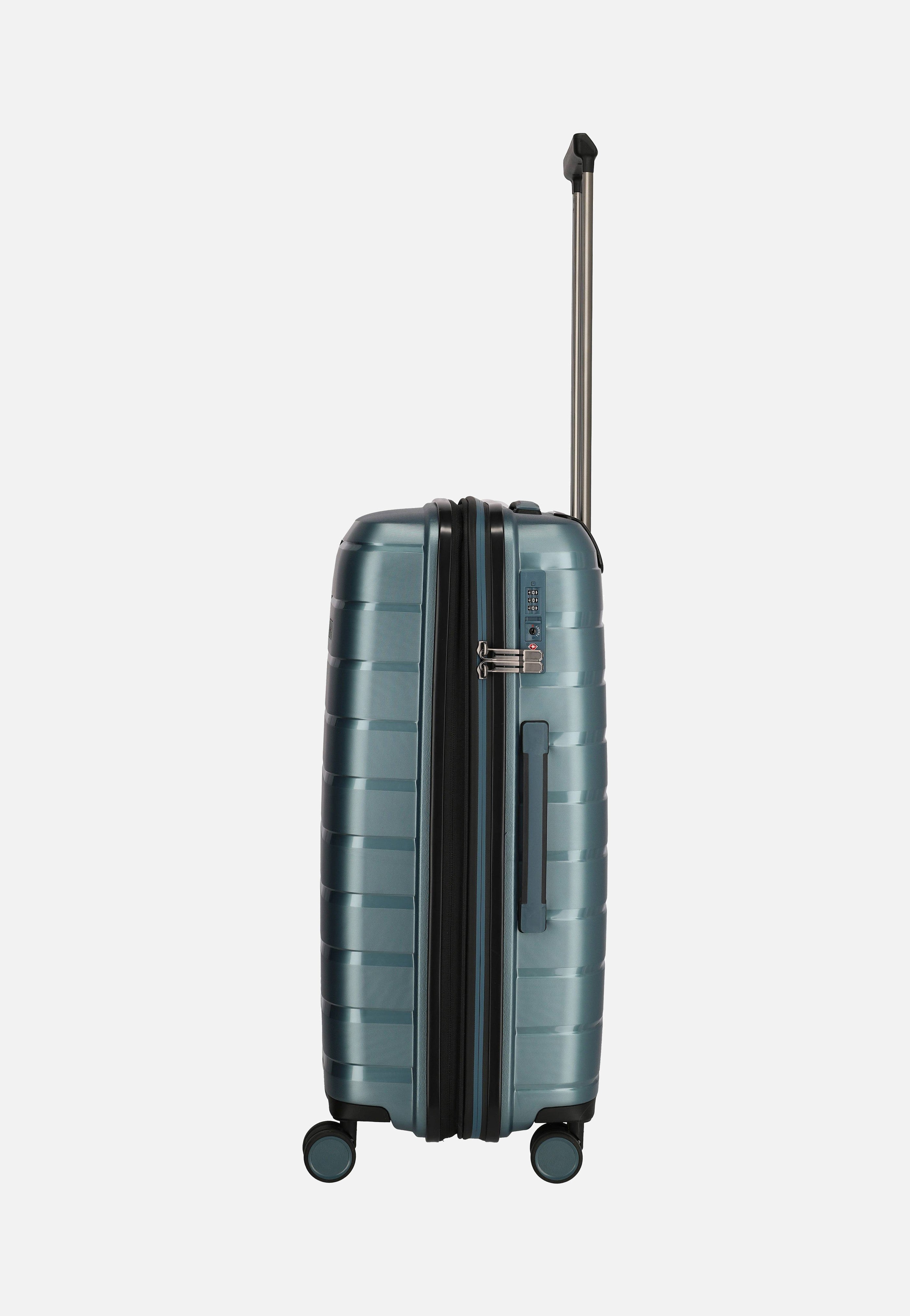 travelite Air Base 4-Rad Trolley M Eisblau Koffer