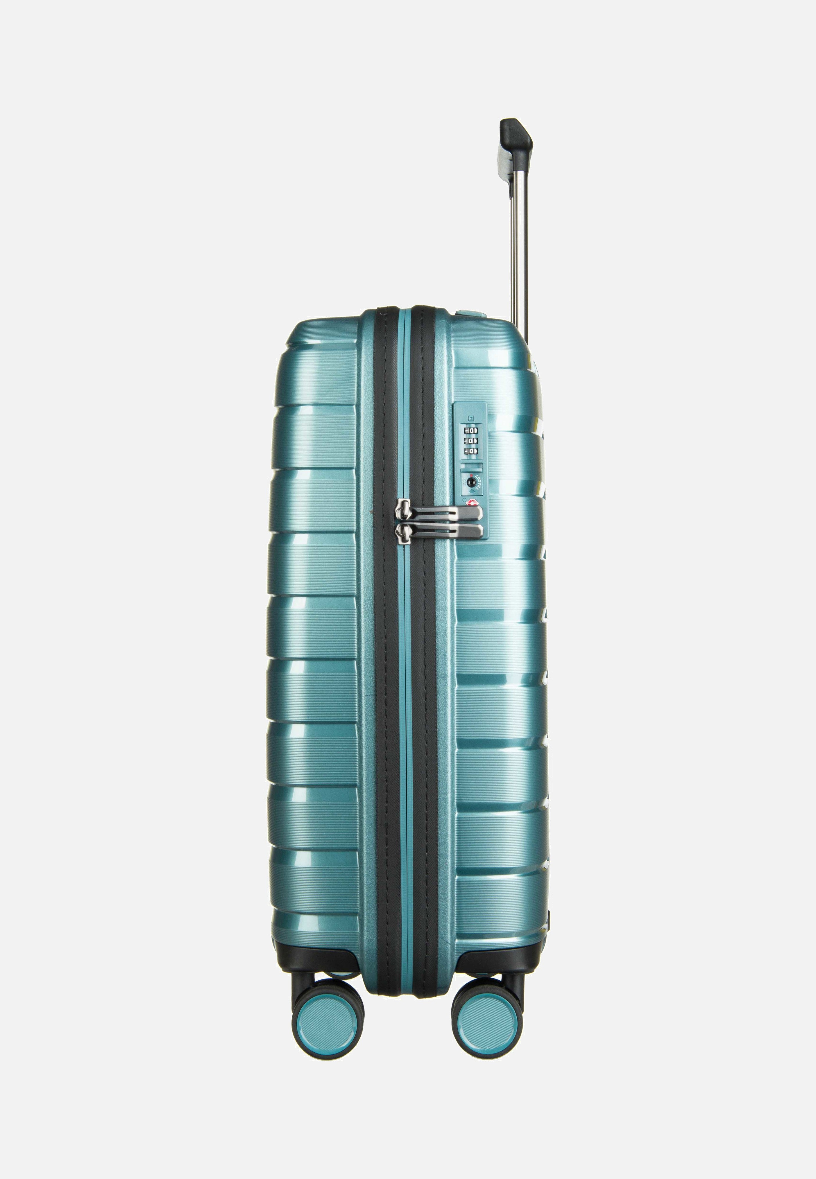 travelite Air Base 4-Rad Trolley S Eisblau Koffer