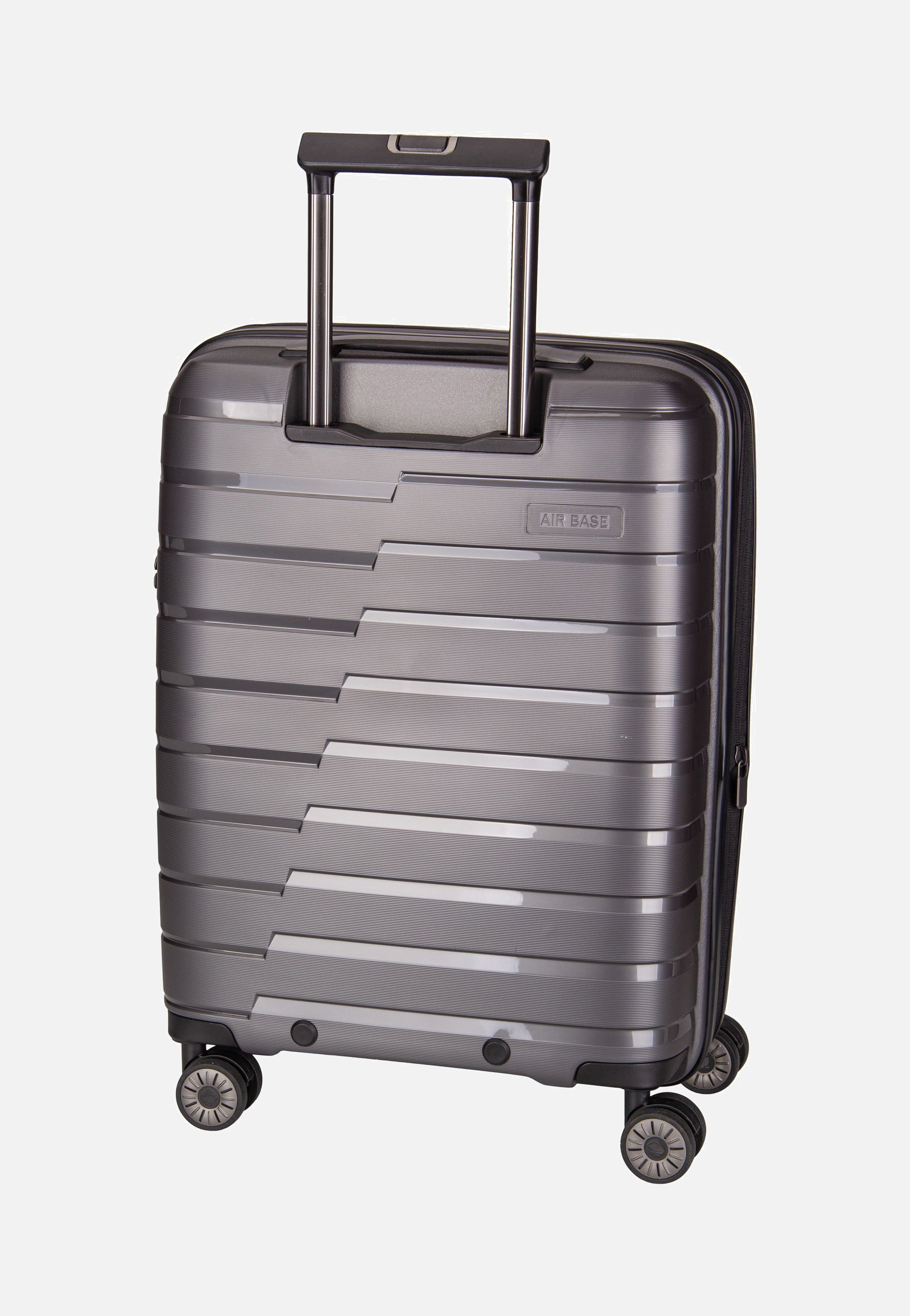 travelite Air Base 4-Rad Trolley S Exp Anthracite Koffer
