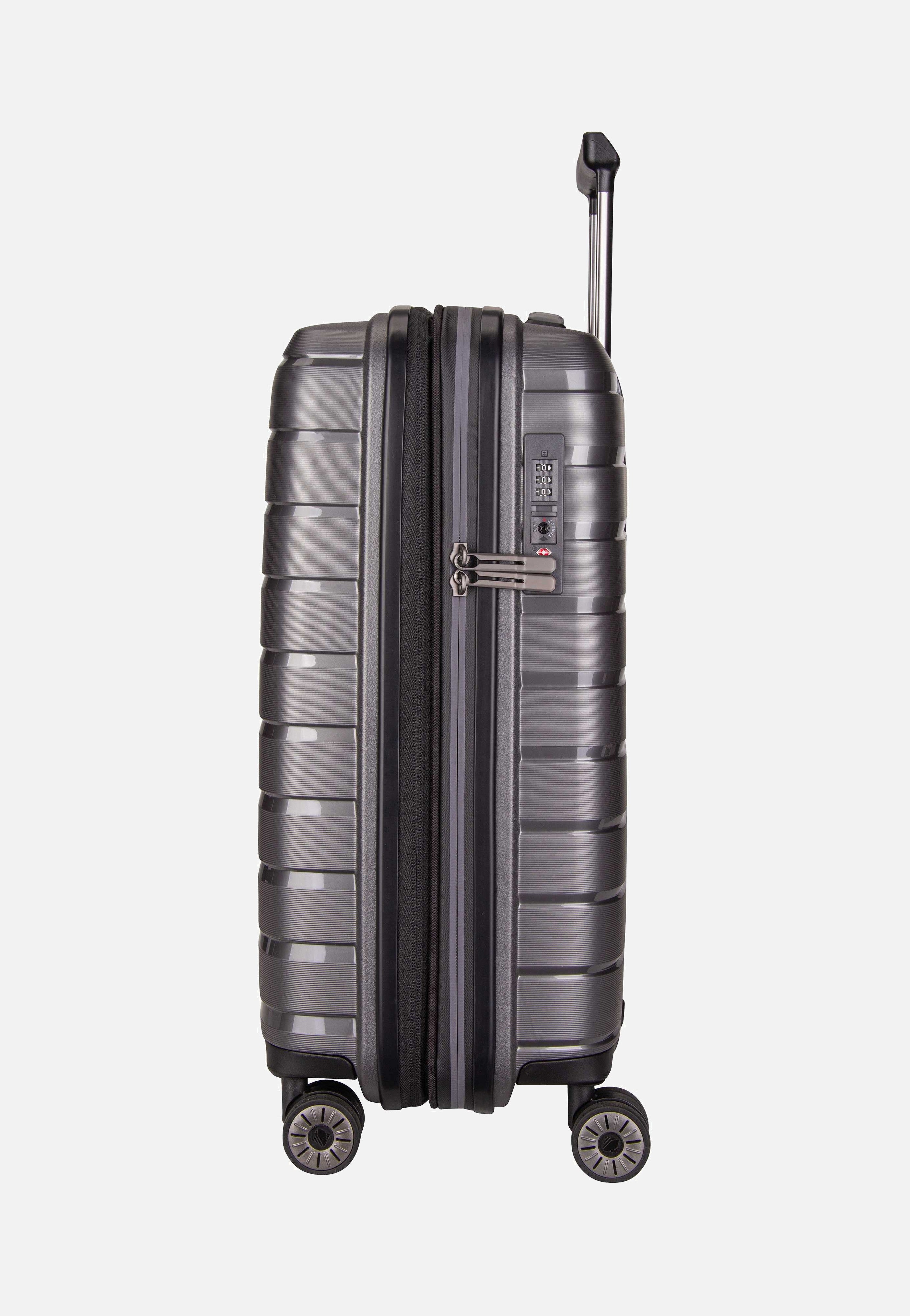 travelite Air Base 4-Rad Trolley S Exp Anthracite Koffer