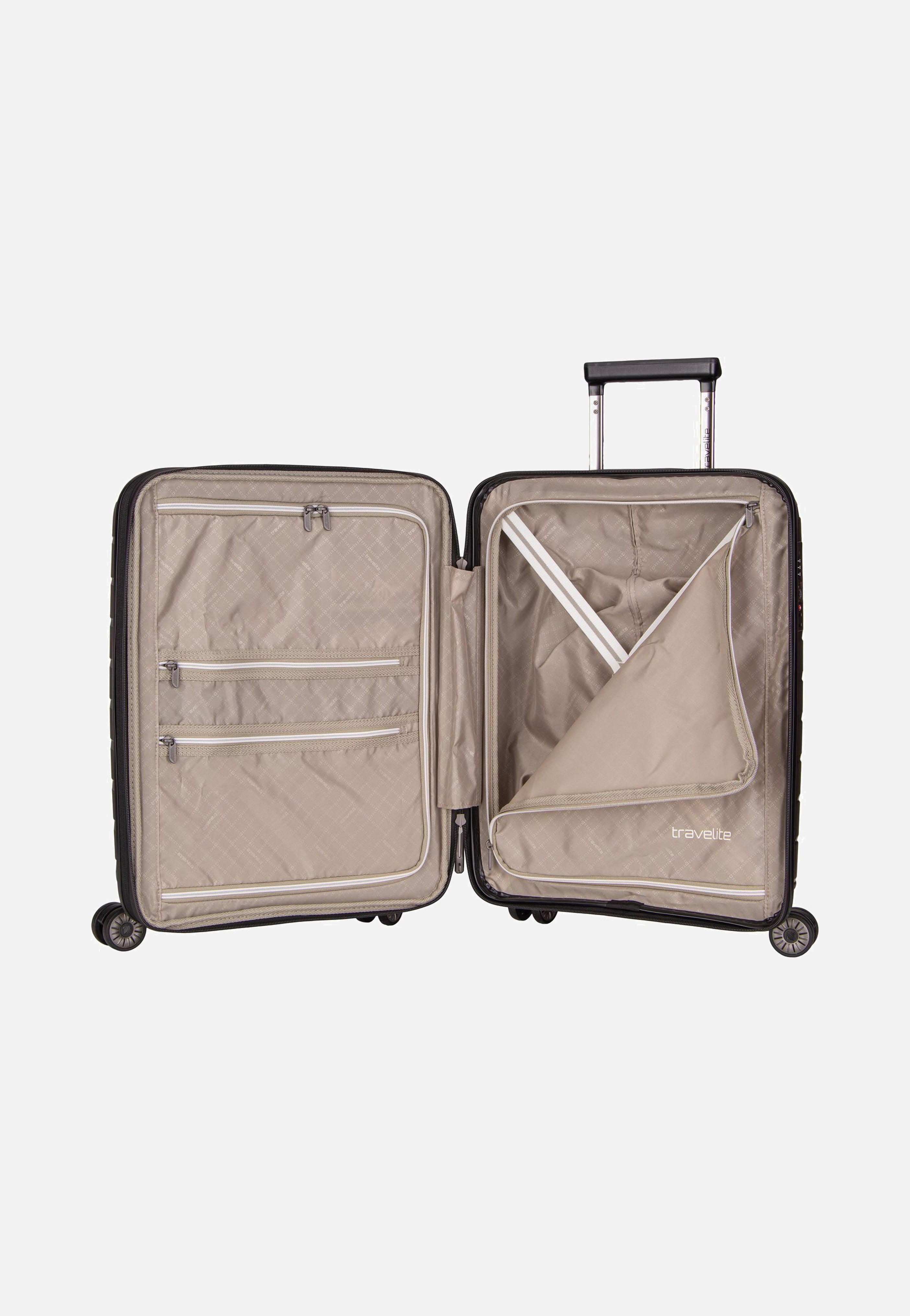 travelite Air Base 4-Rad Trolley S Exp Coffee Koffer