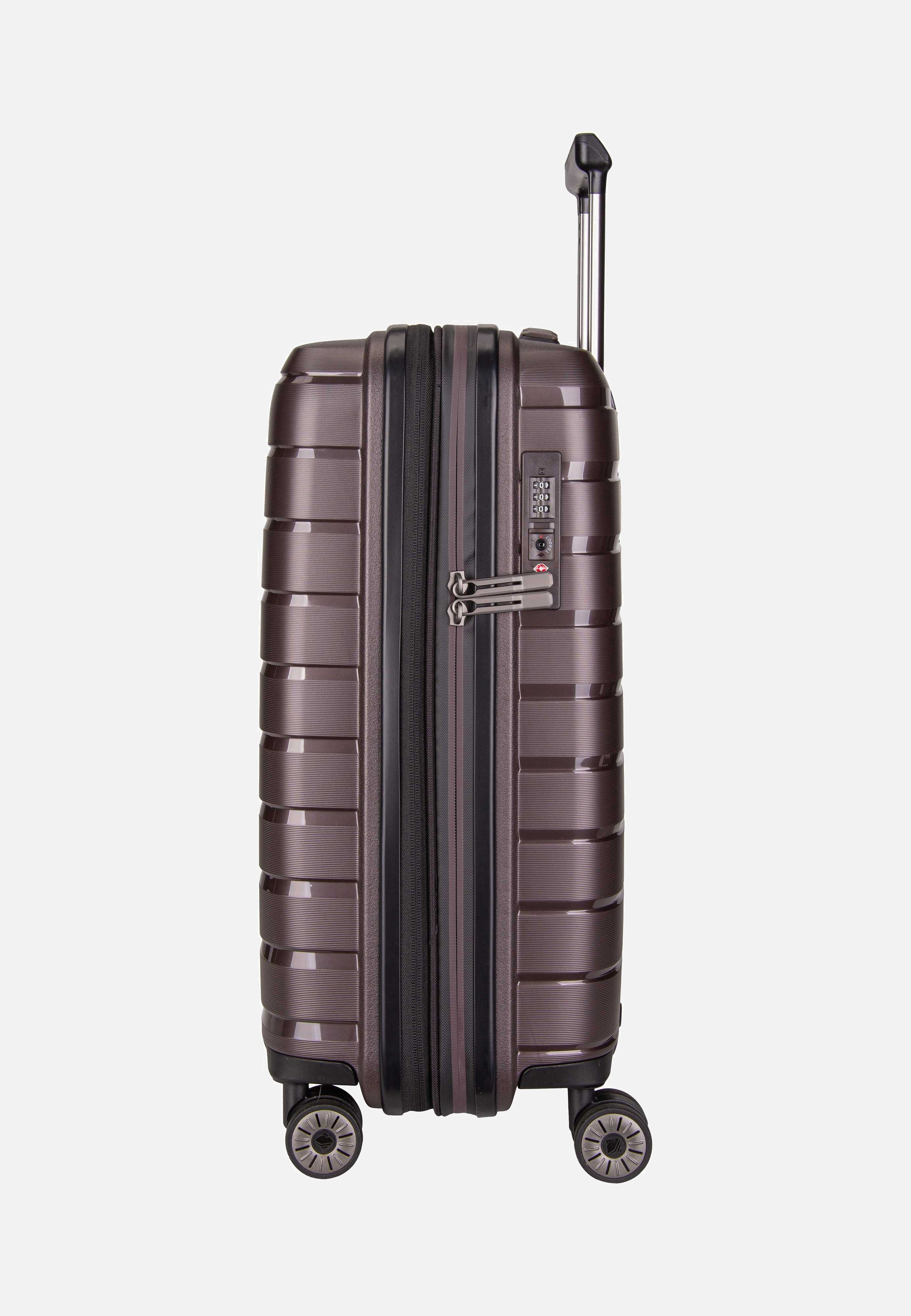 travelite Air Base 4-Rad Trolley S Exp Coffee Koffer