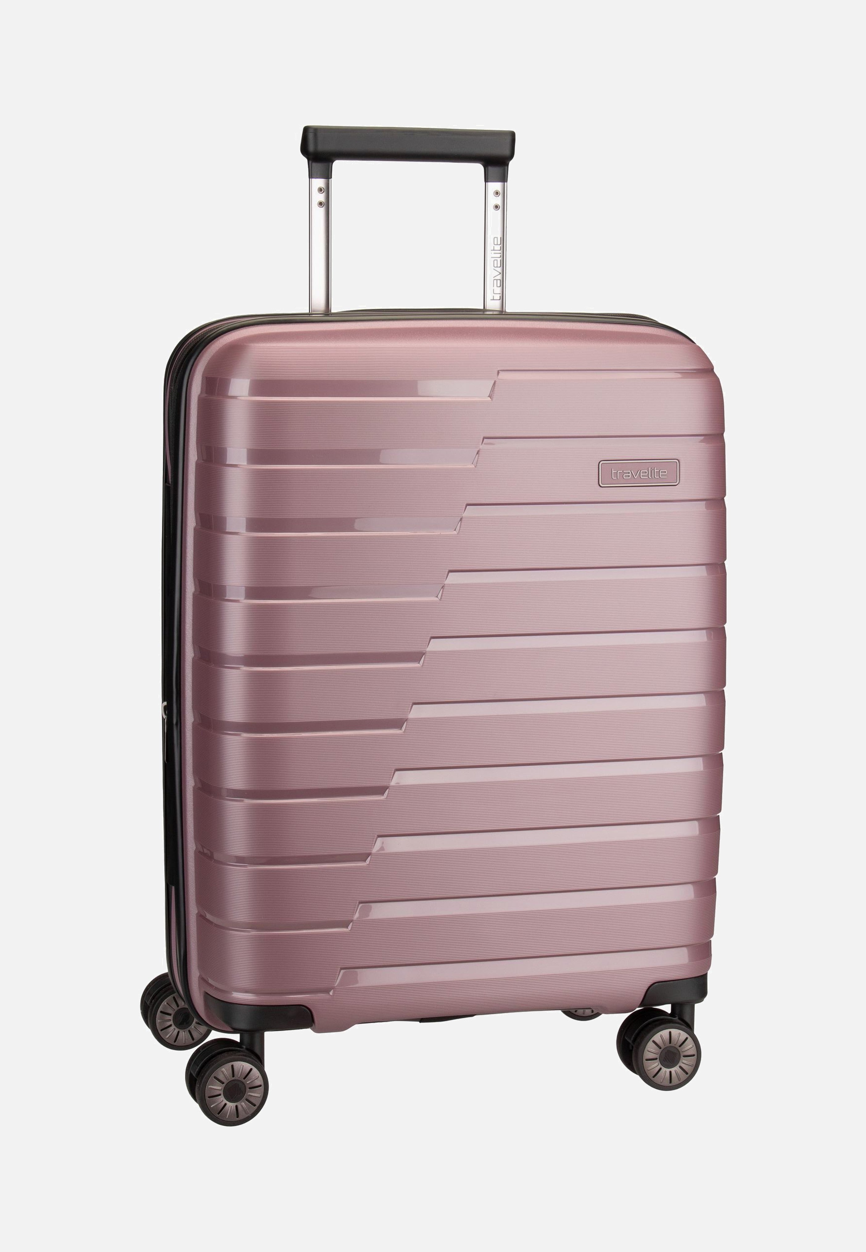 travelite Air Base 4-Rad Trolley S Exp Flieder Koffer