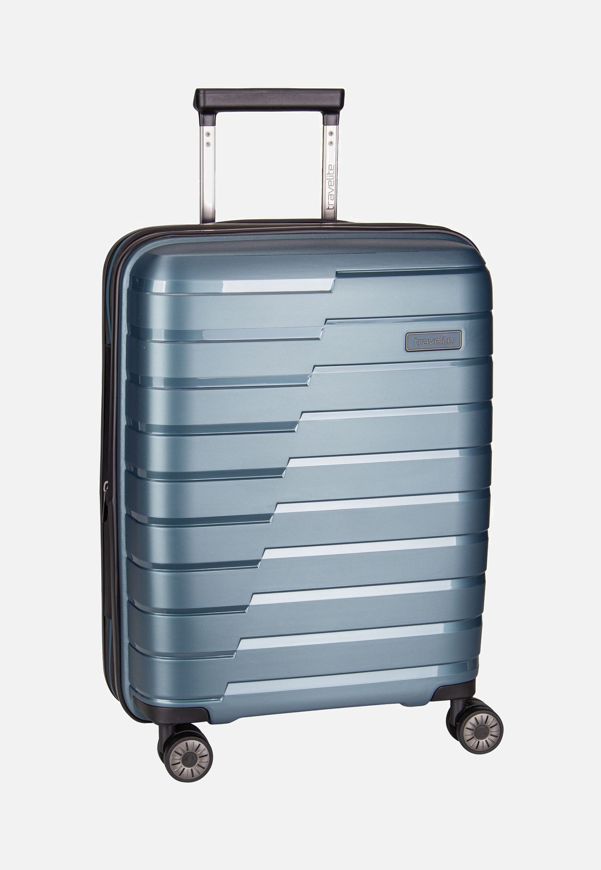 travelite Air Base 4-Rad Trolley S Exp Ice Blue Koffer