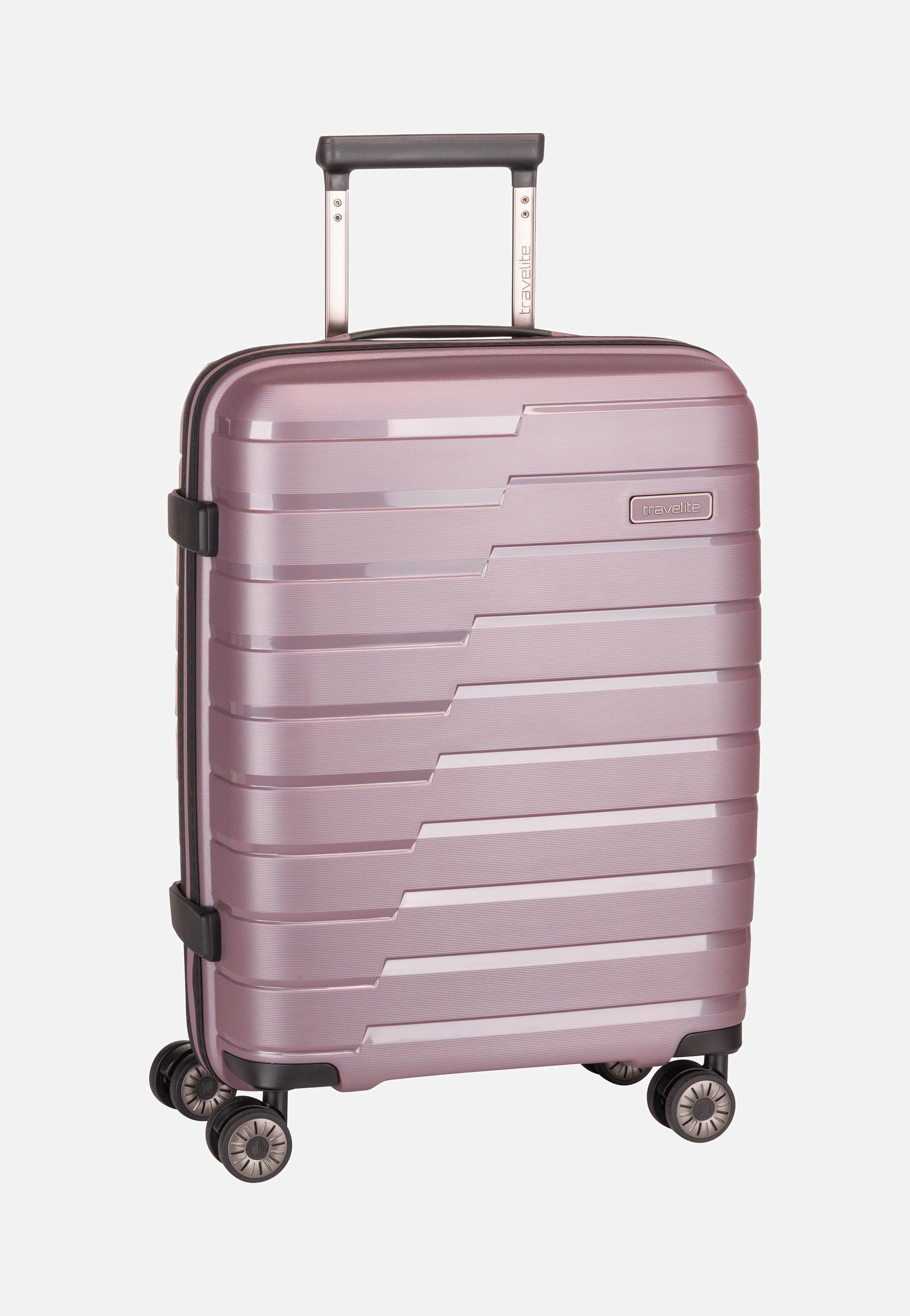 travelite Air Base 4-Rad Trolley S Flieder Koffer