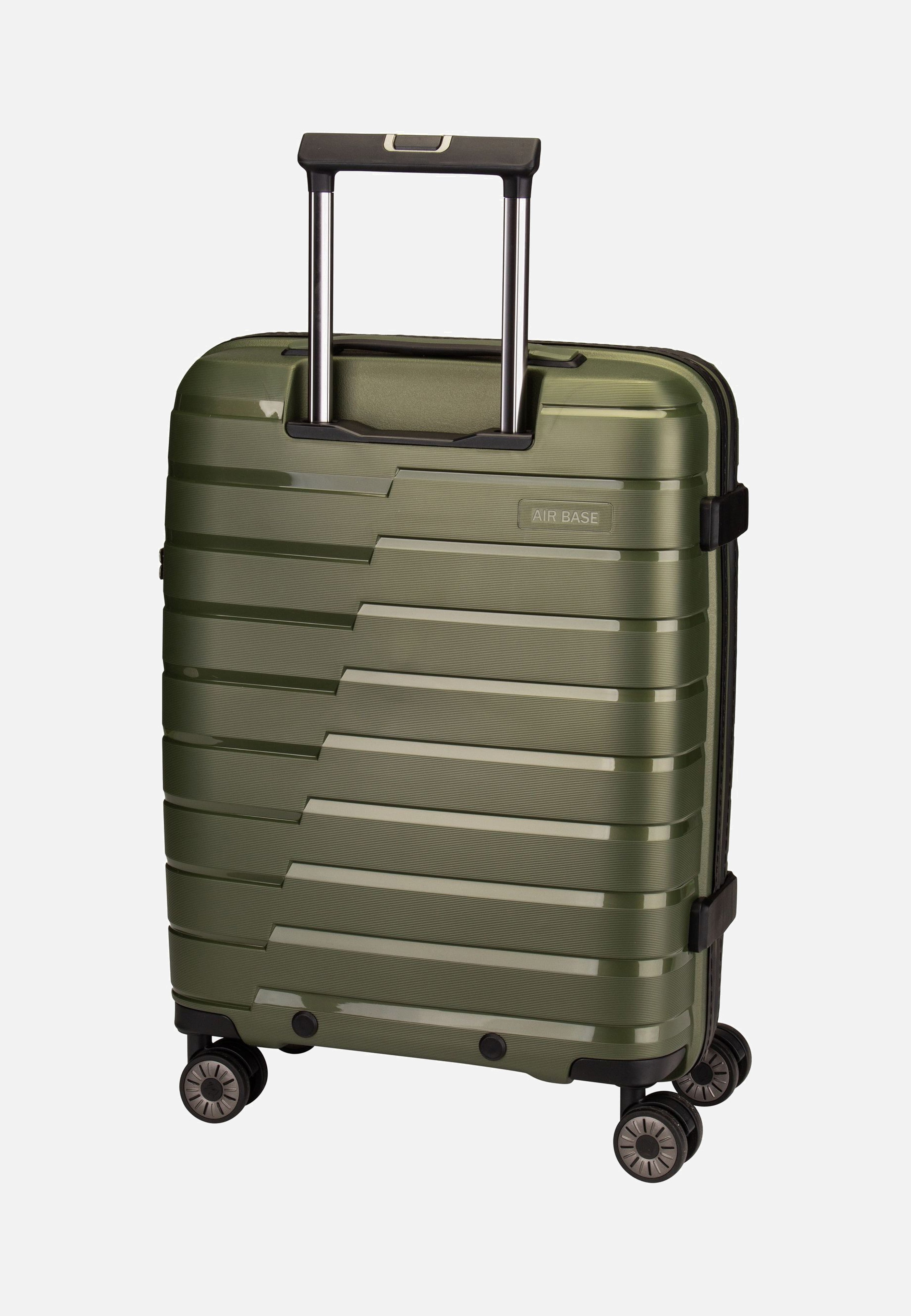 travelite Air Base 4-Rad Trolley S Olive Koffer