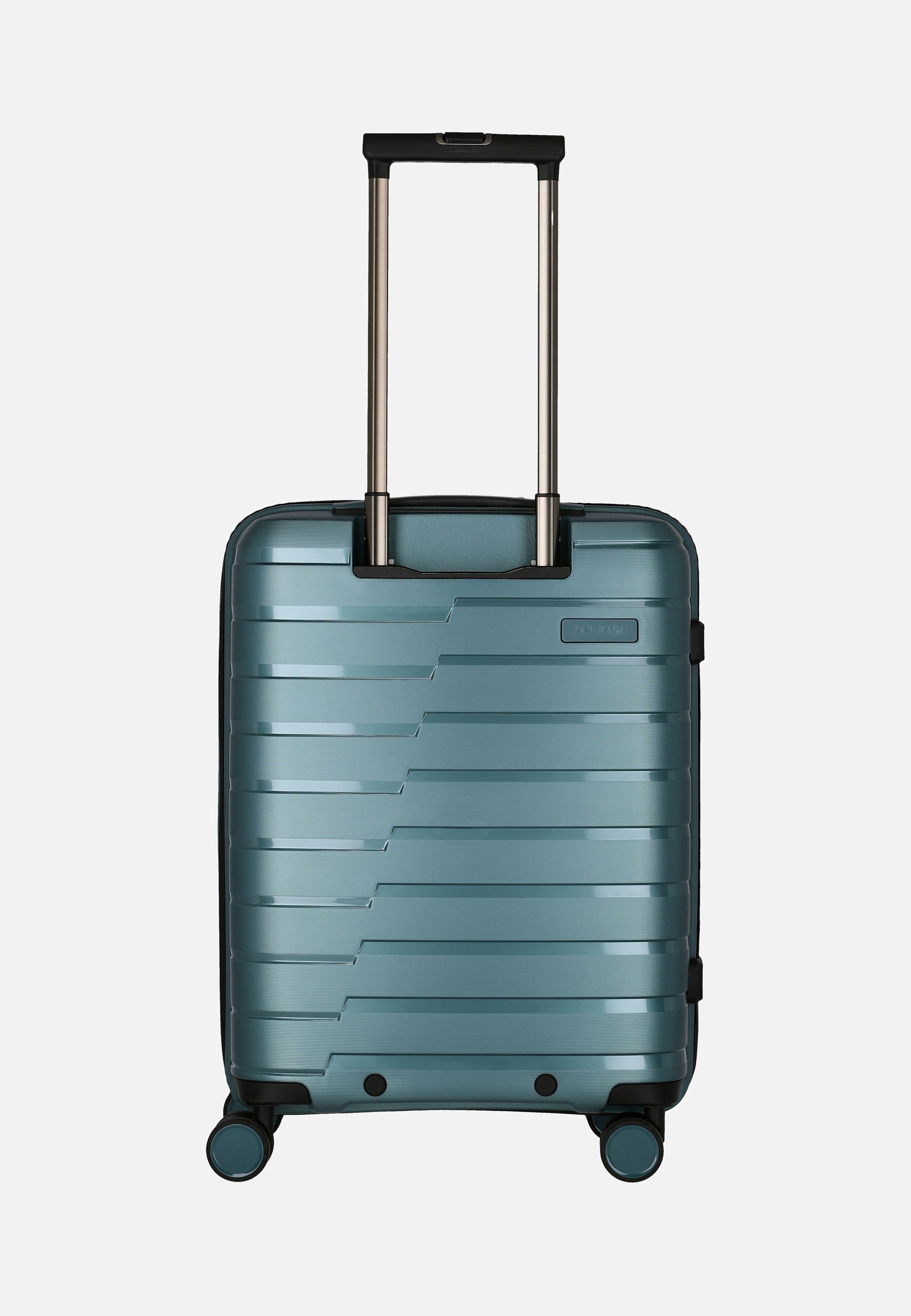 travelite Air Base 4-Rad Trolley S Vortasche Eisblau Koffer