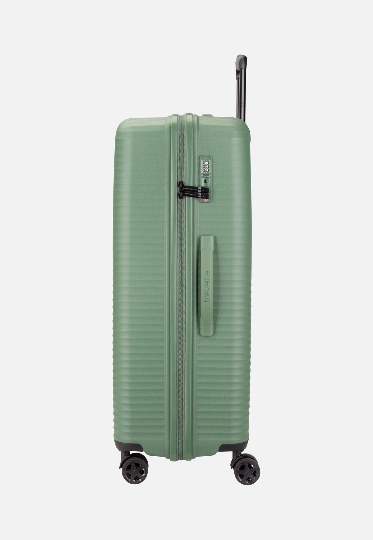 travelite Air Stripe Trolley 4w L Green Koffer