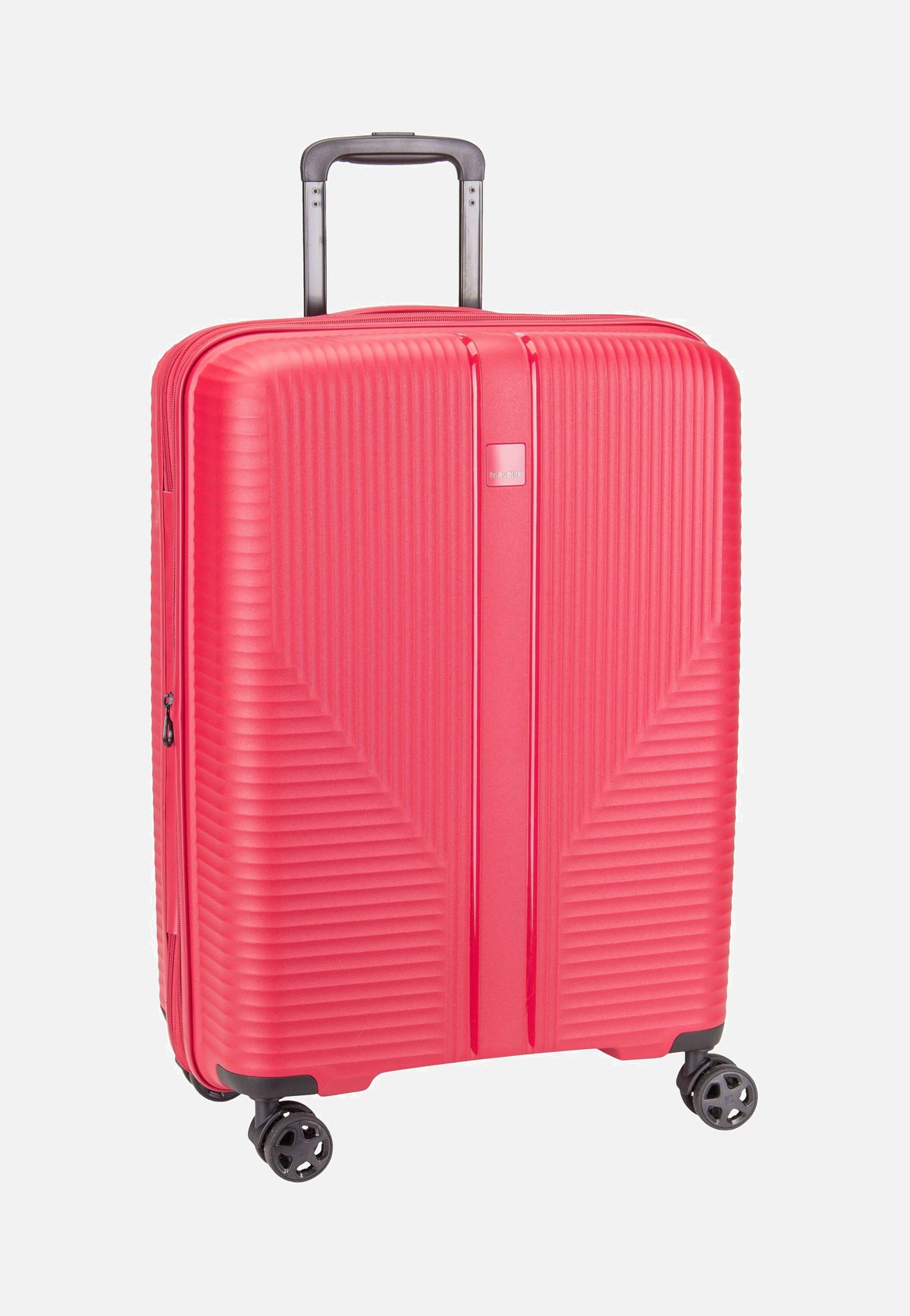 travelite Air Stripe Trolley 4w M exp. Red Koffer
