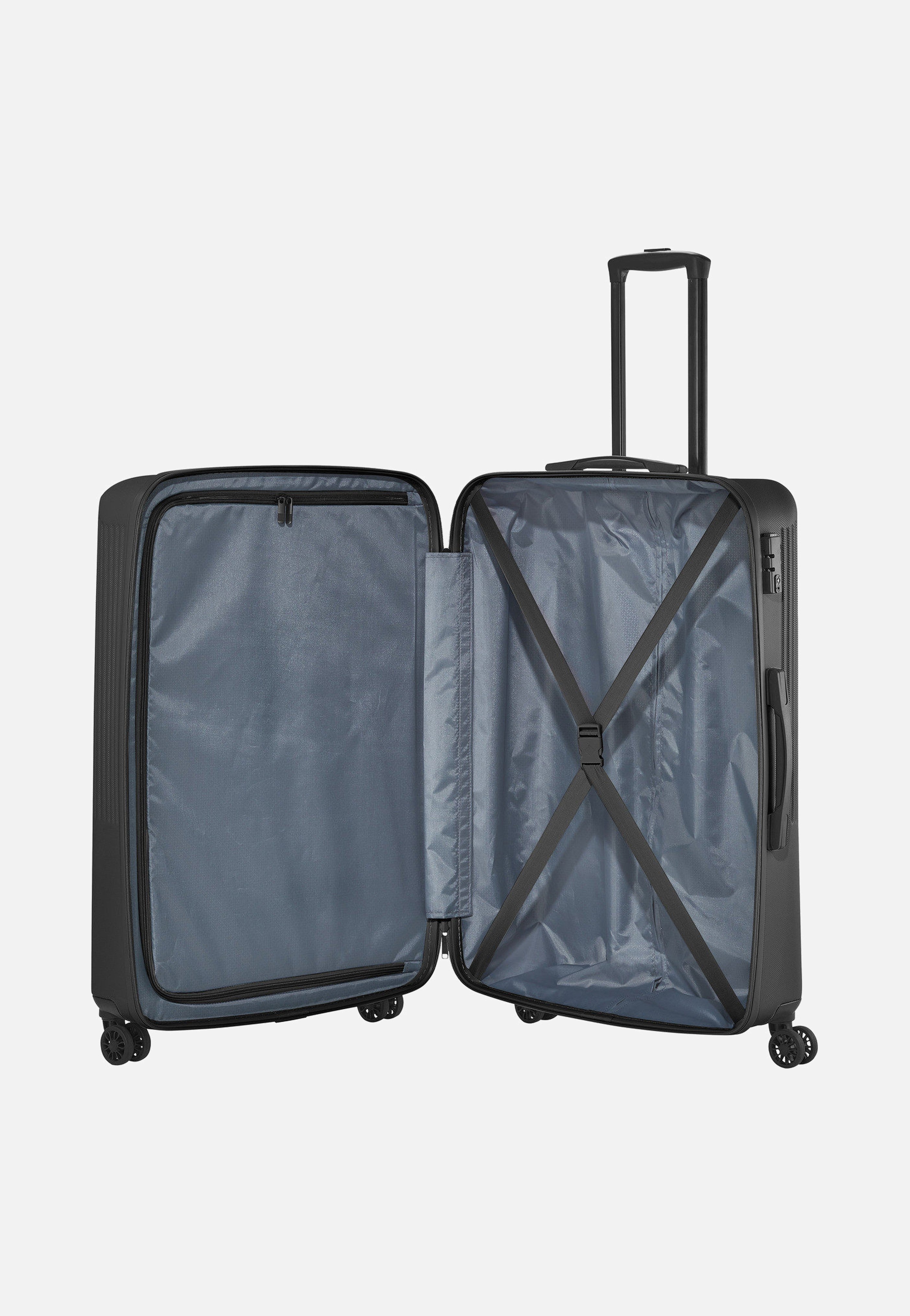 travelite Bali 4w Trolley L Schwarz Koffer