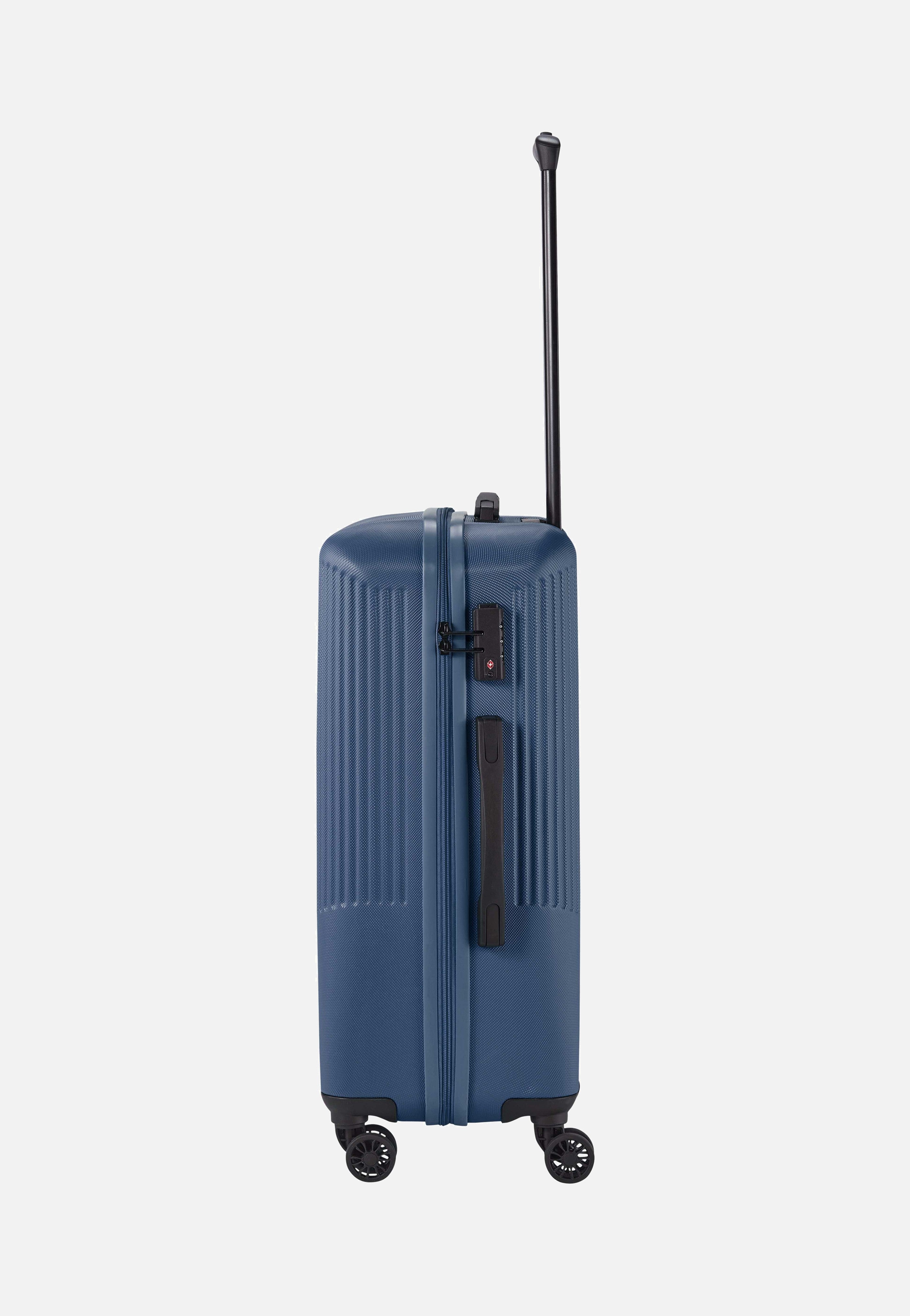 travelite Bali 4w Trolley M Blau Koffer