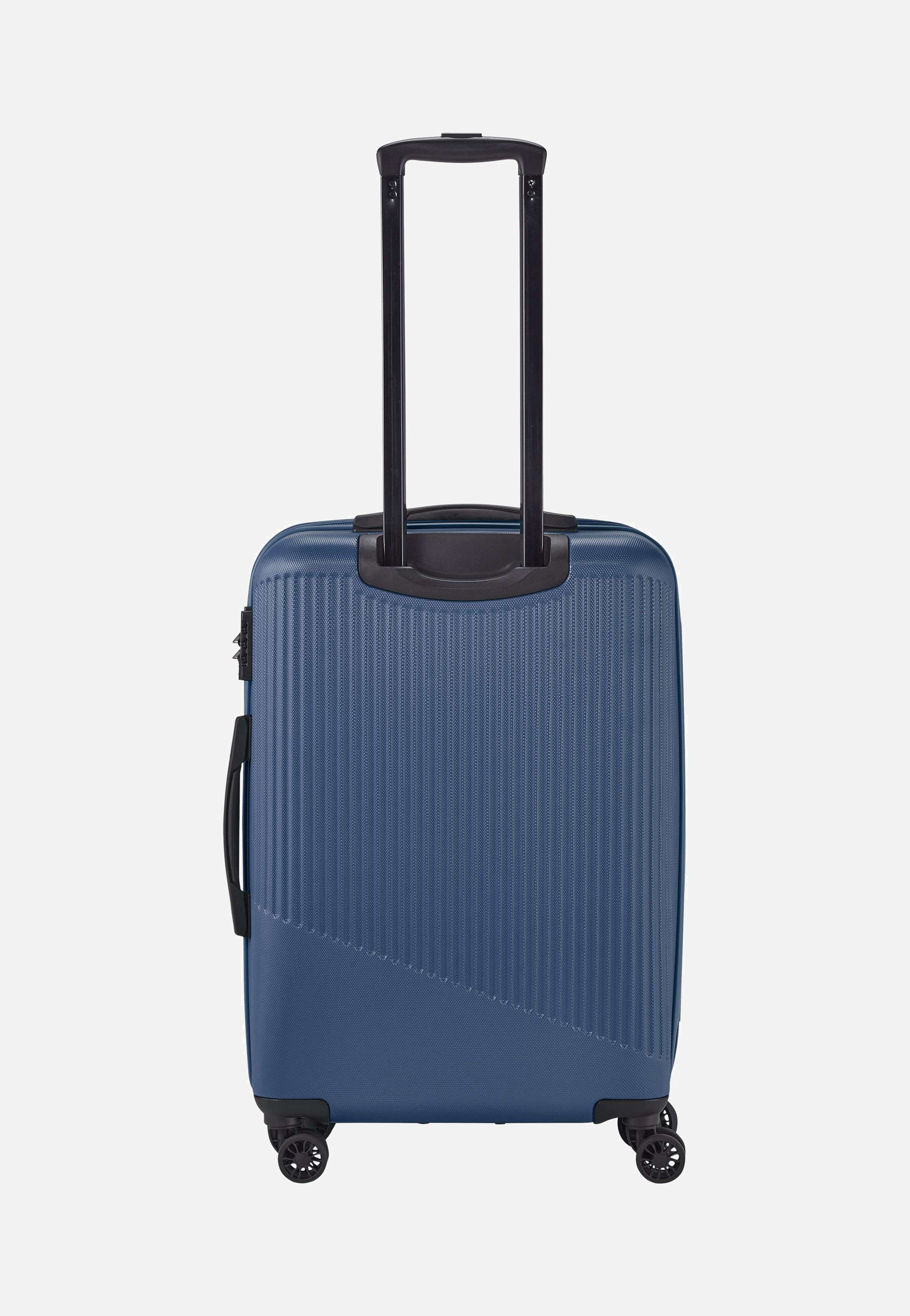 travelite Bali 4w Trolley M Blau Koffer