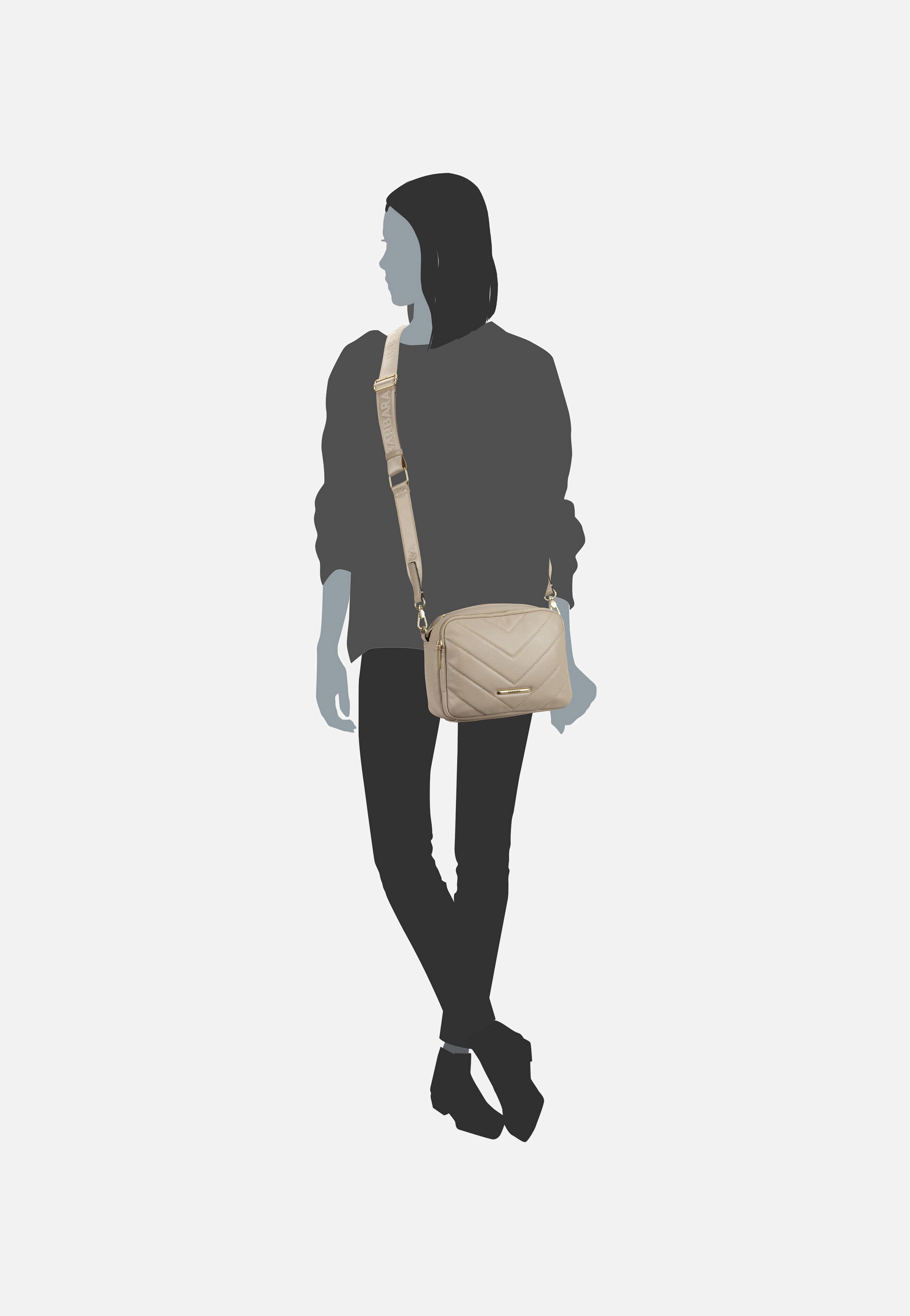 travelite Barbara Cozy CB Sand Umhängetasche