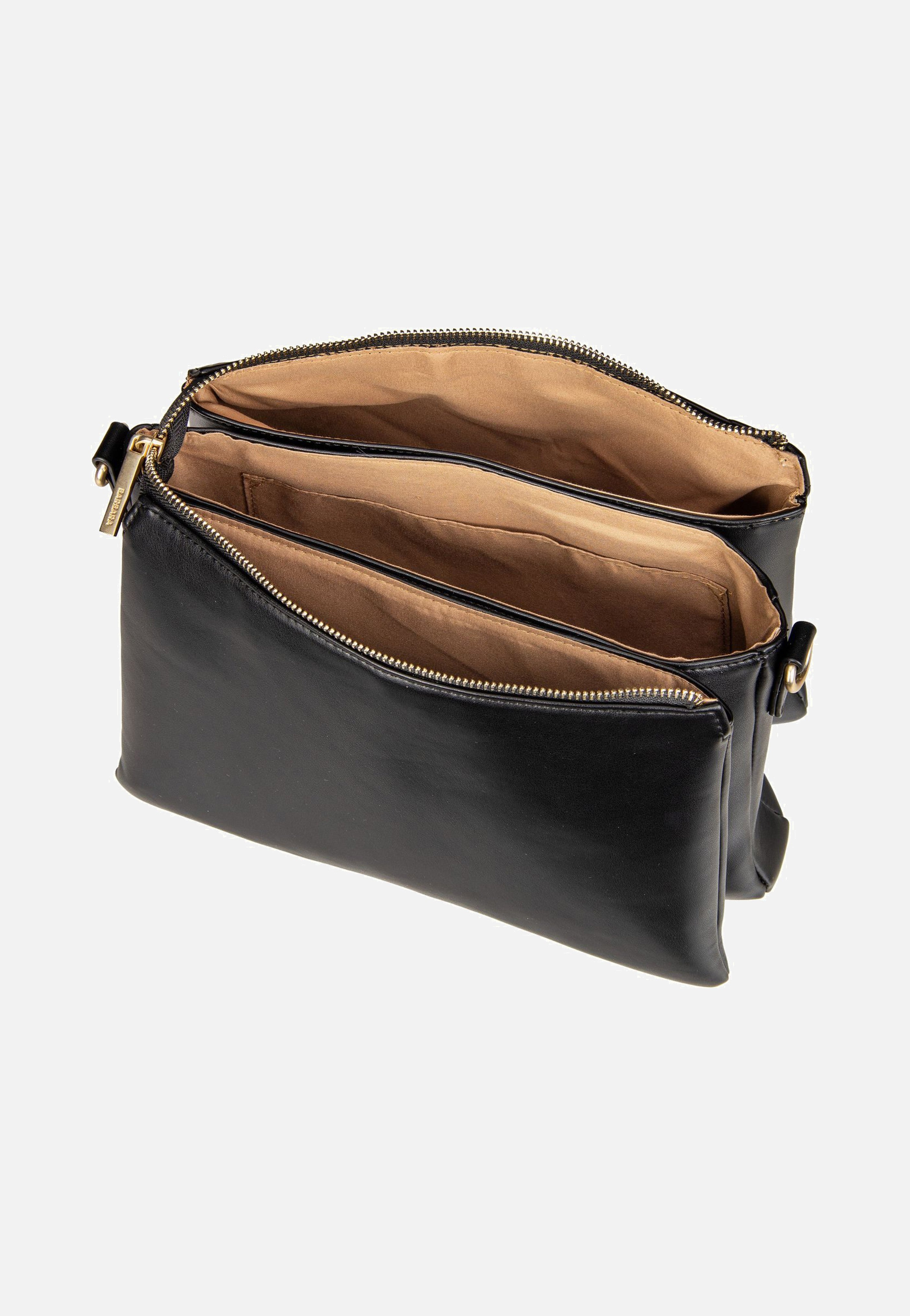 travelite Barbara Cozy CB Trio Schwarz Umhängetasche