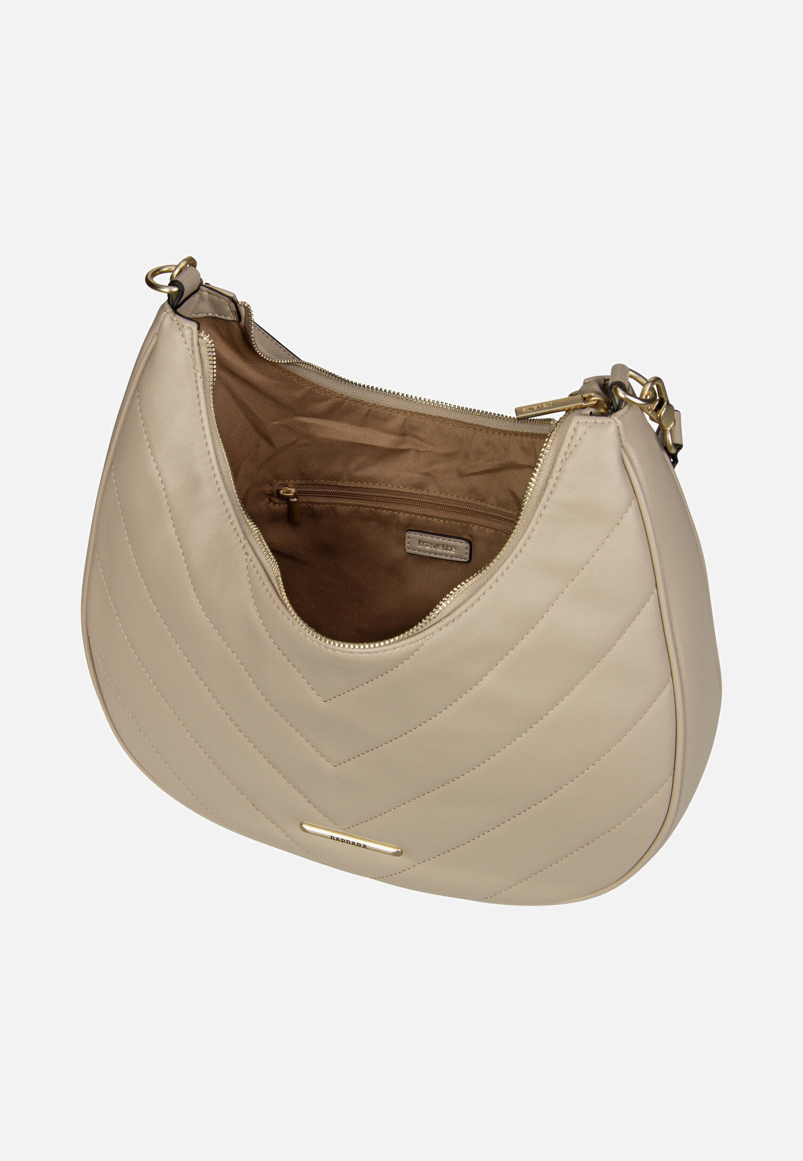 travelite Barbara Cozy HO Sand Hobo Bag