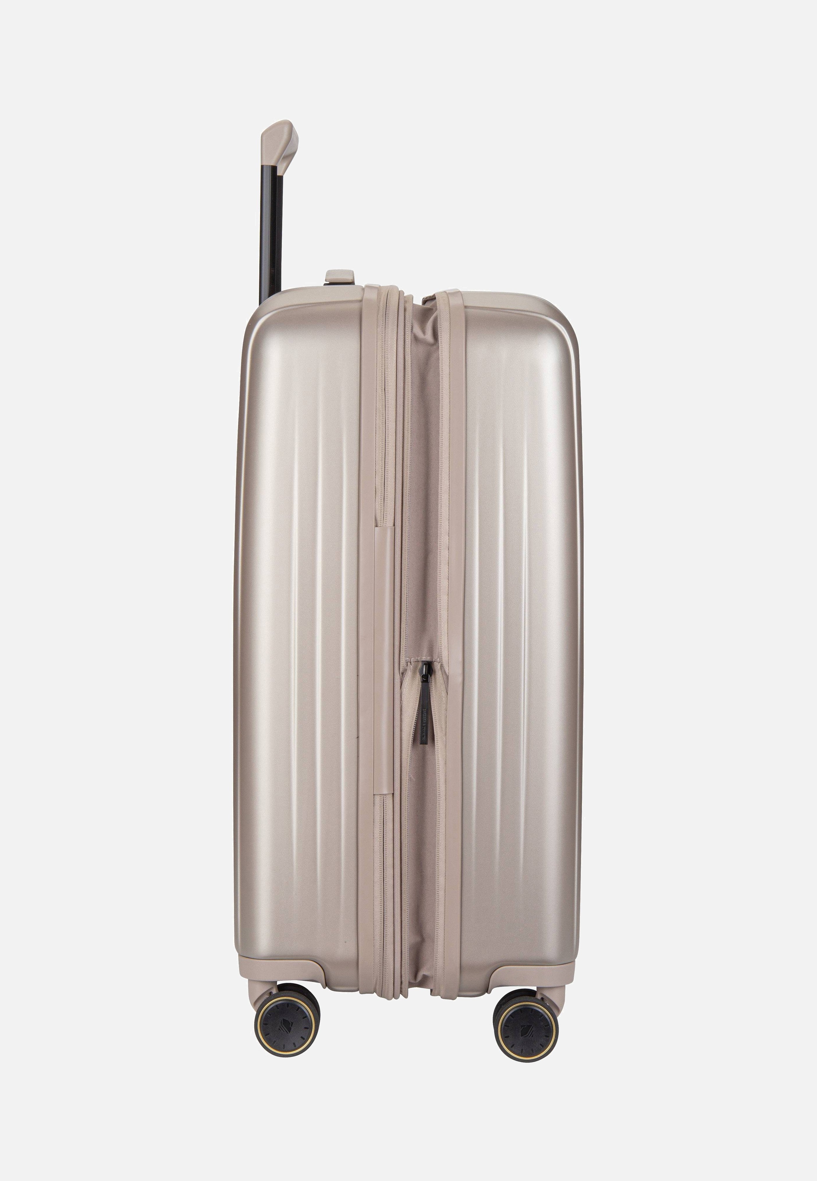 travelite Barbara Novelty 4W Trolley M Satin Nude Koffer