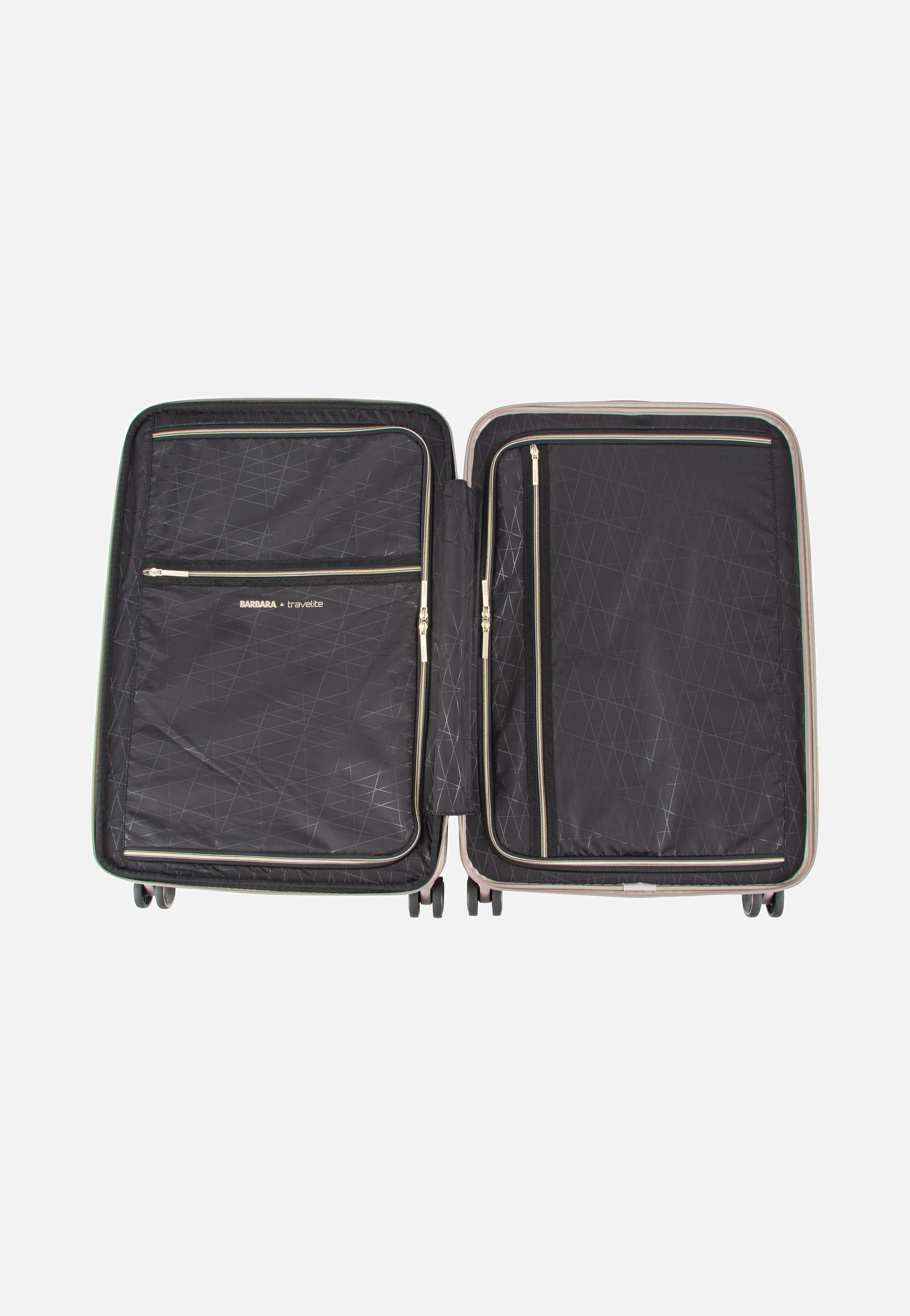 travelite Barbara Novelty 4W Trolley M Satin Nude Koffer