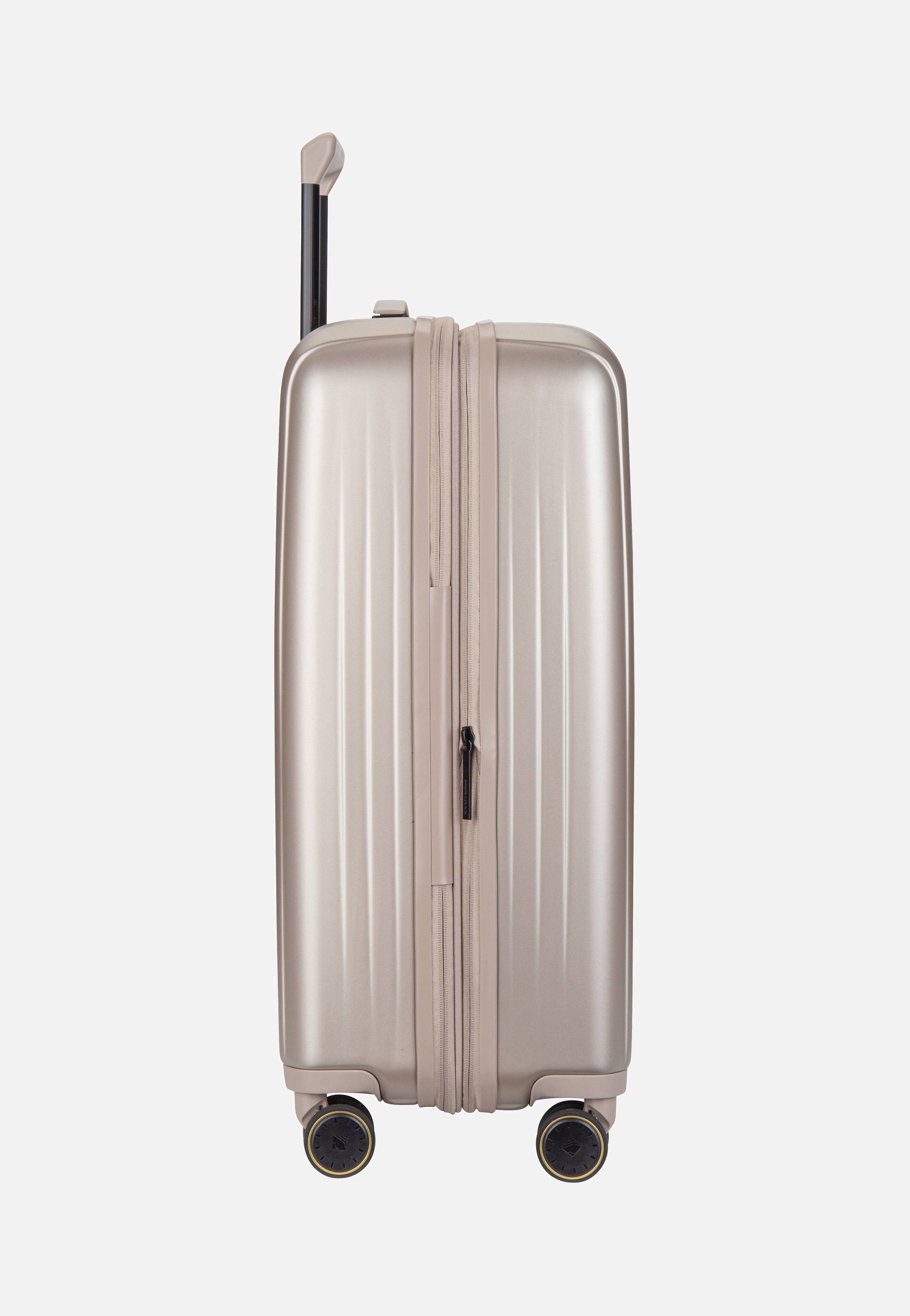travelite Barbara Novelty 4W Trolley M Satin Nude Koffer