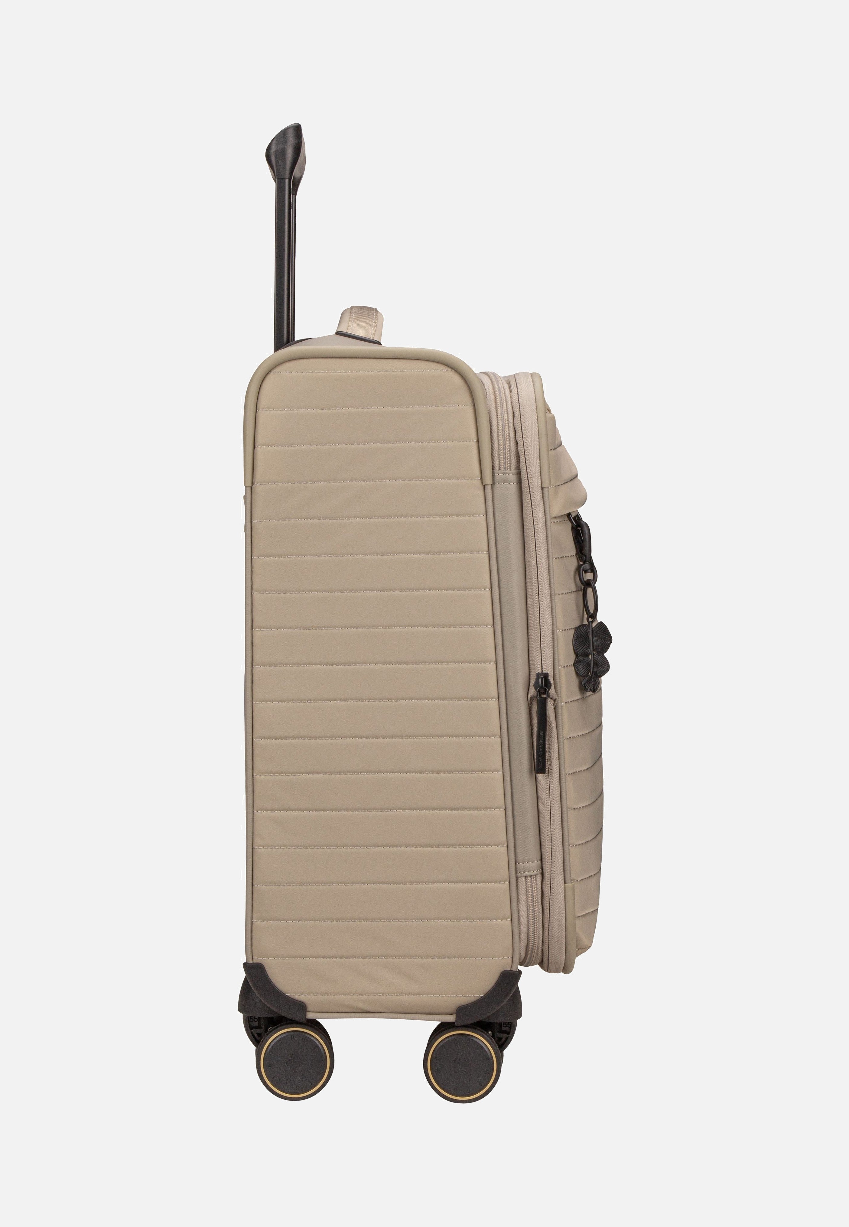 travelite Barbara Stepp 4W Trolley S Exp Satin Nude Koffer