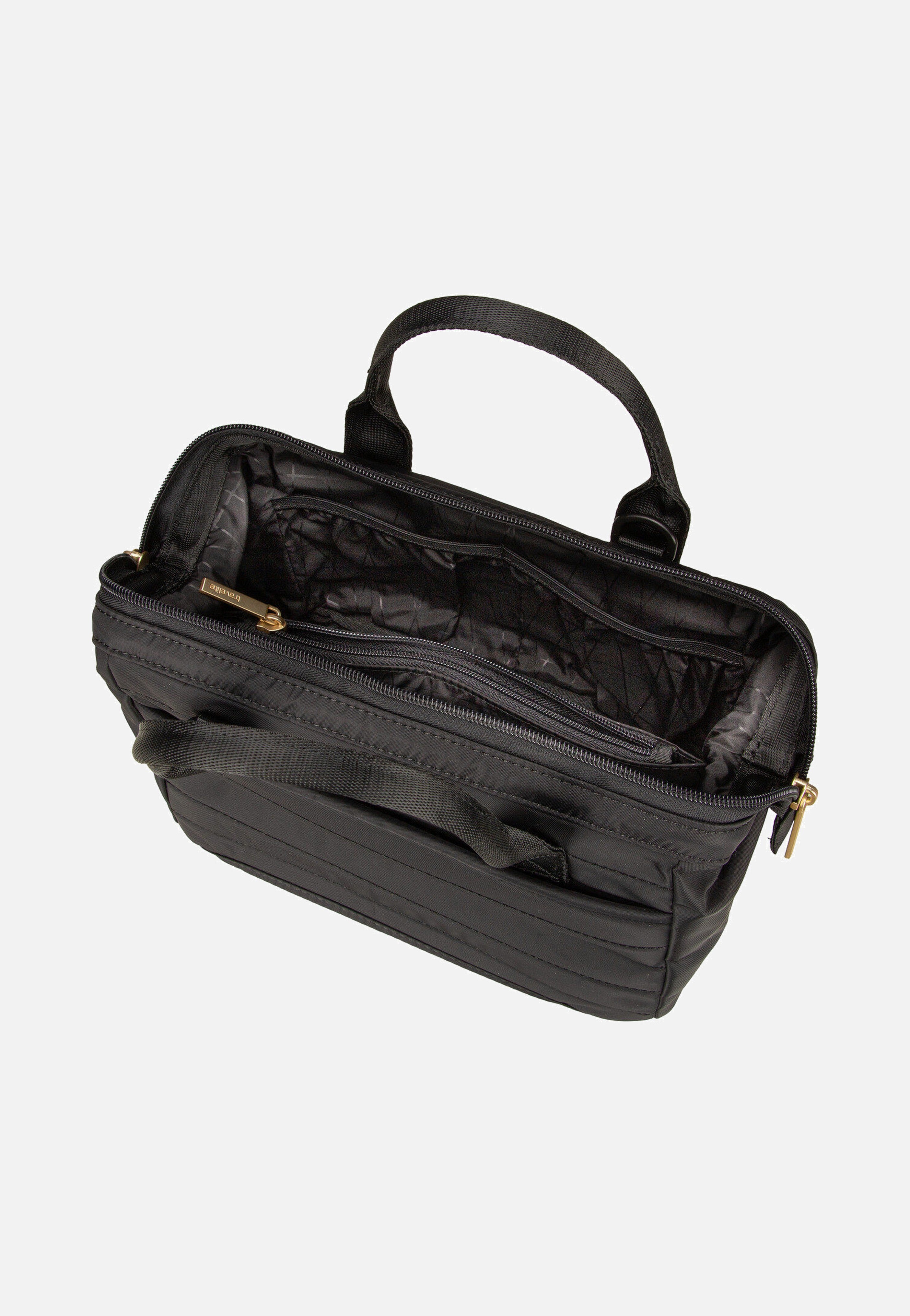 travelite Barbara Stepp Cosmetic Bag Black Kosmetiktasche
