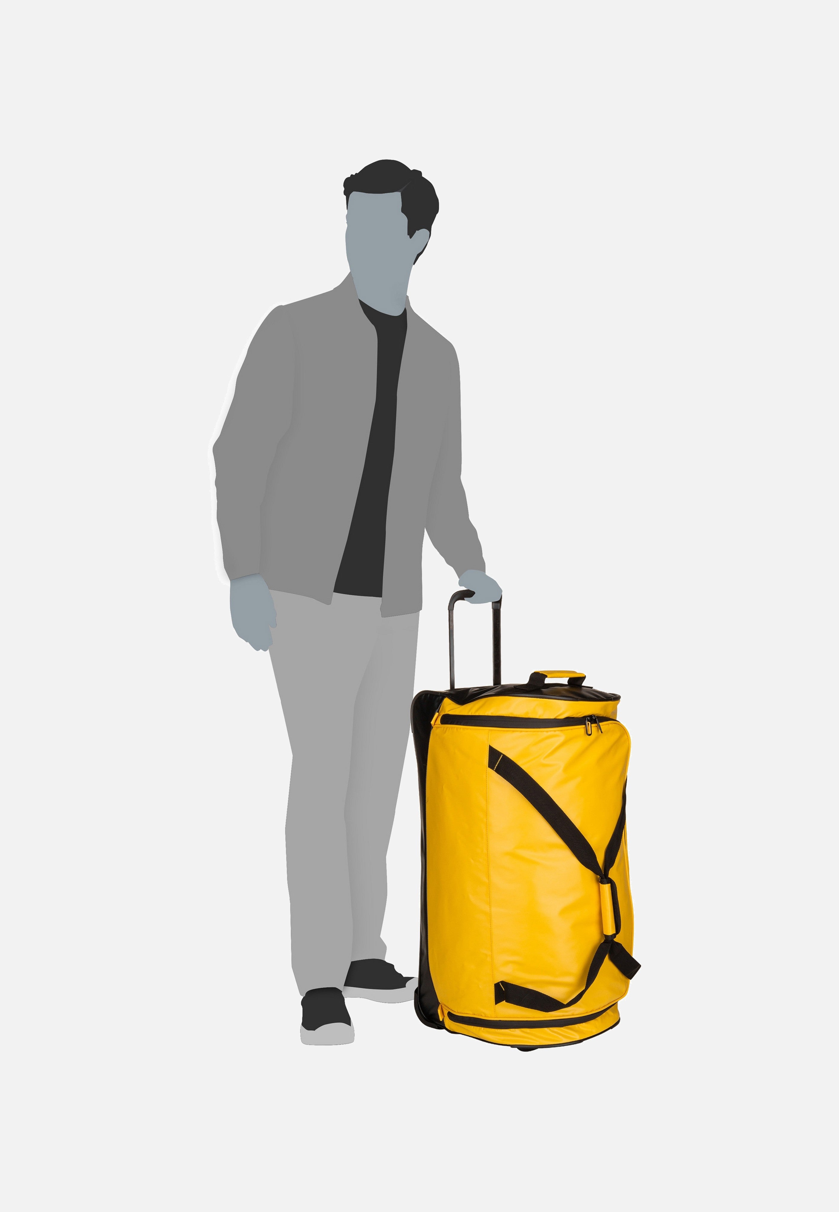 travelite Basics Gelb Reisetasche