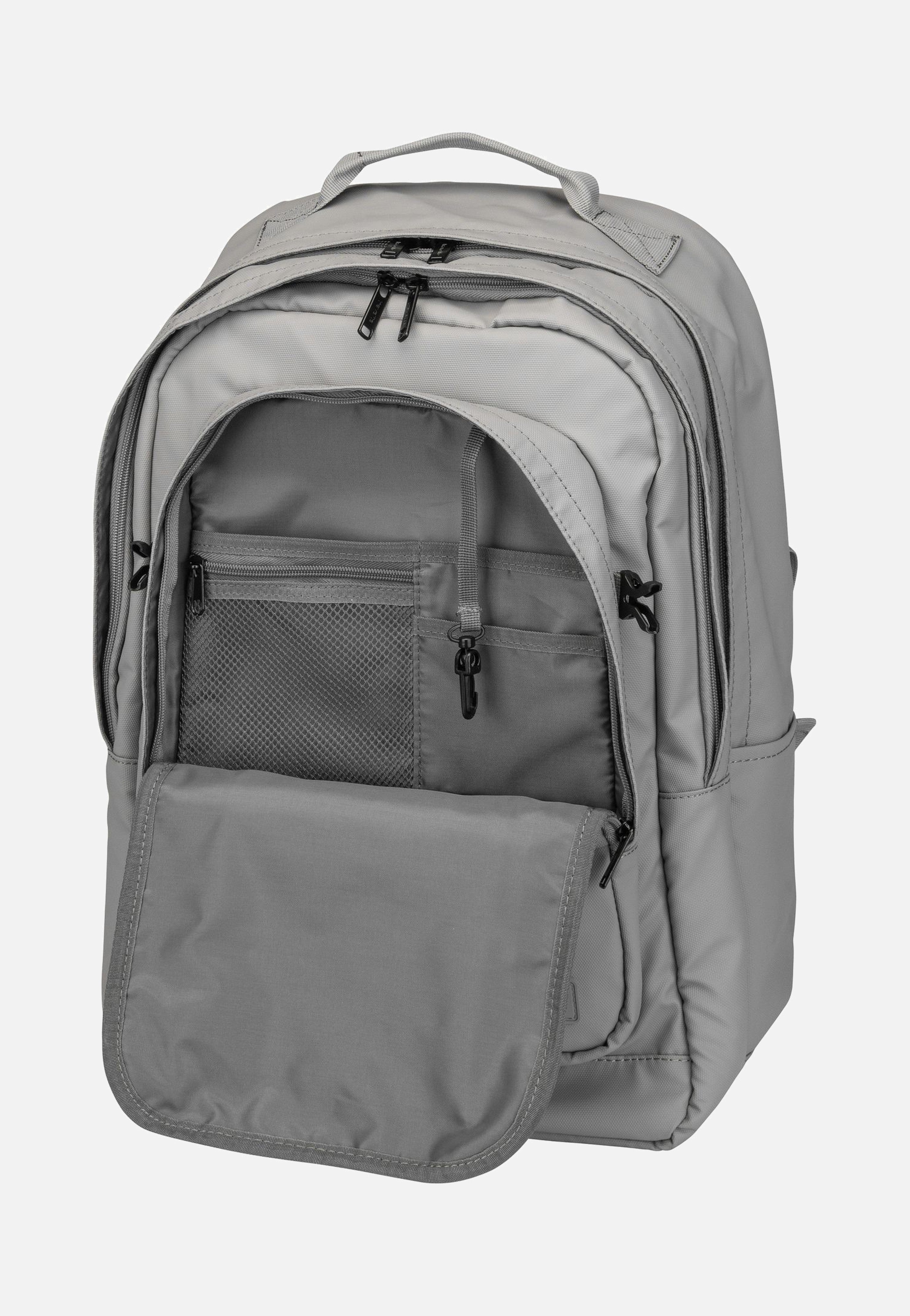 travelite Basics Rollup Daypack Hellgrau Rucksack