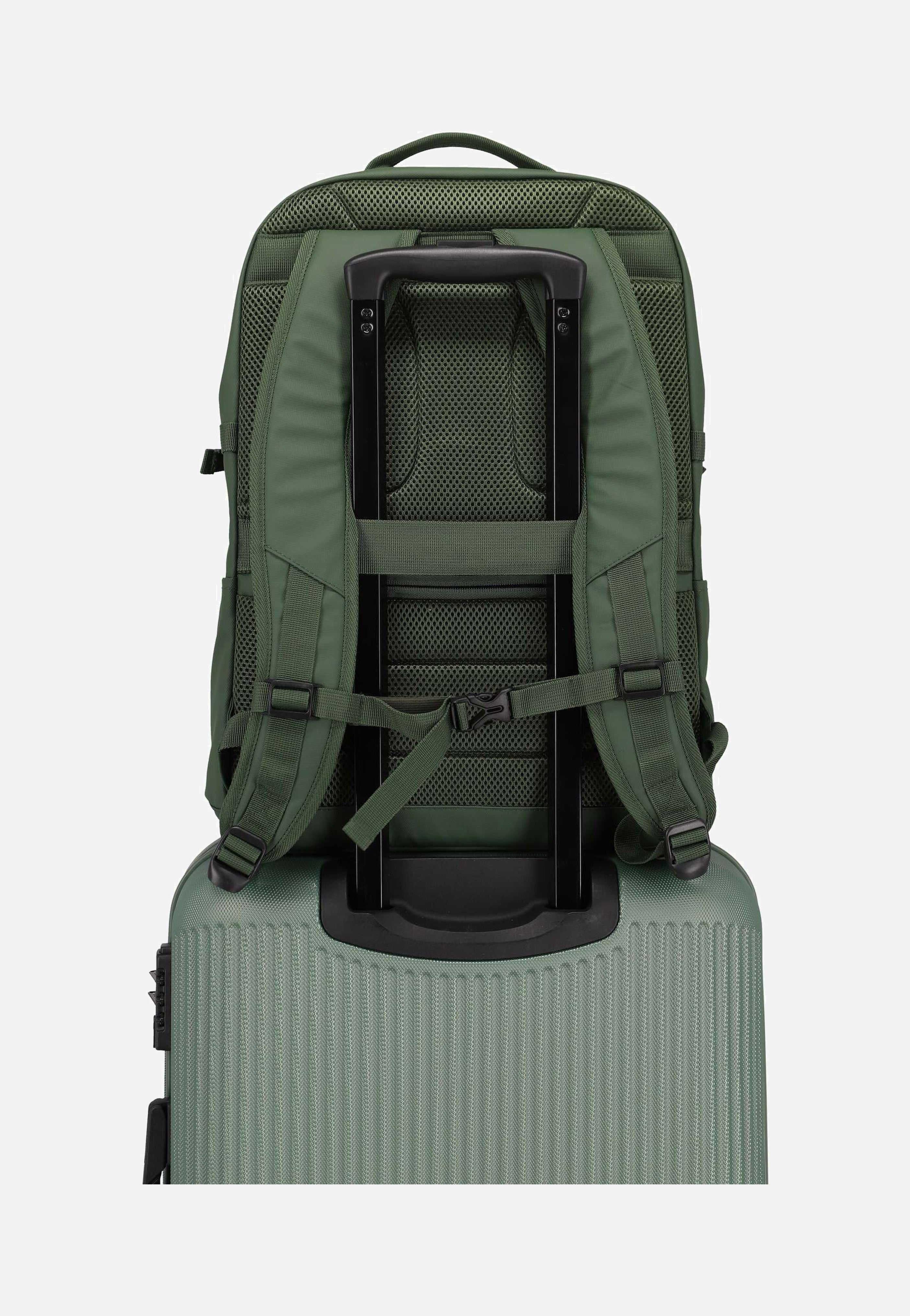 travelite Basics Rollup Daypack Oliv Rucksack