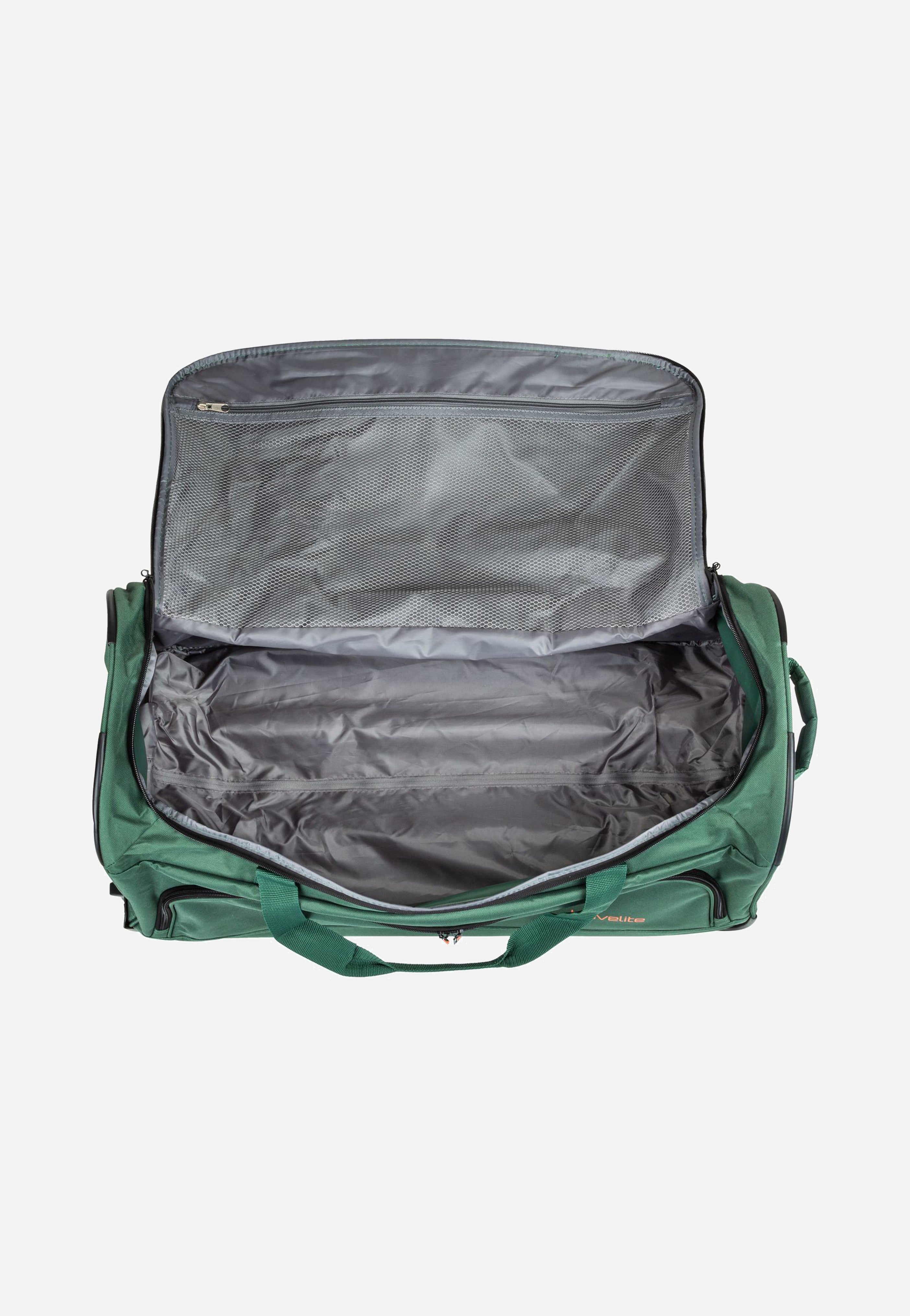 travelite Basics Trolley Dunkelgrün Reisetasche