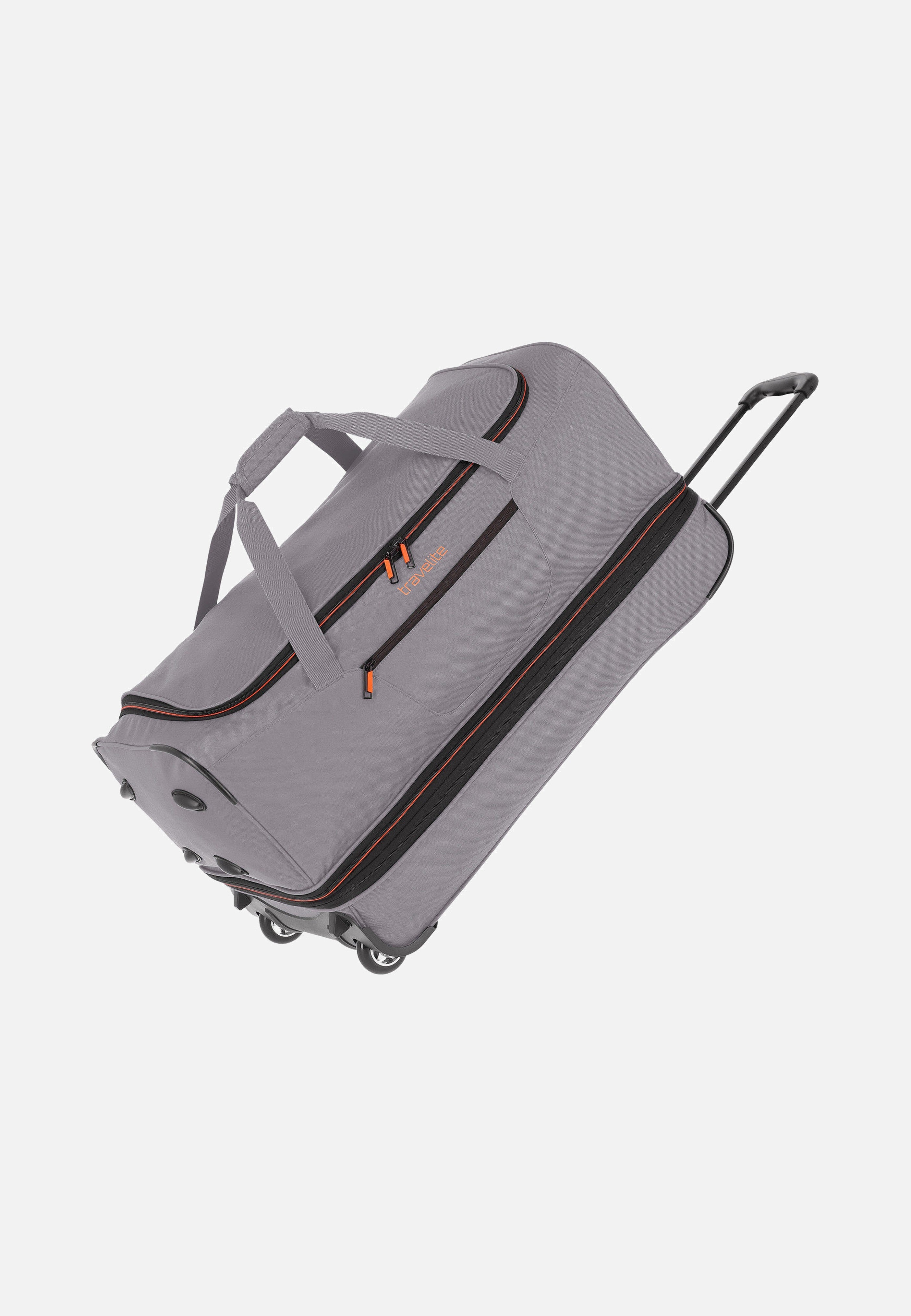 travelite Basics Trolley L Grau Reisetasche