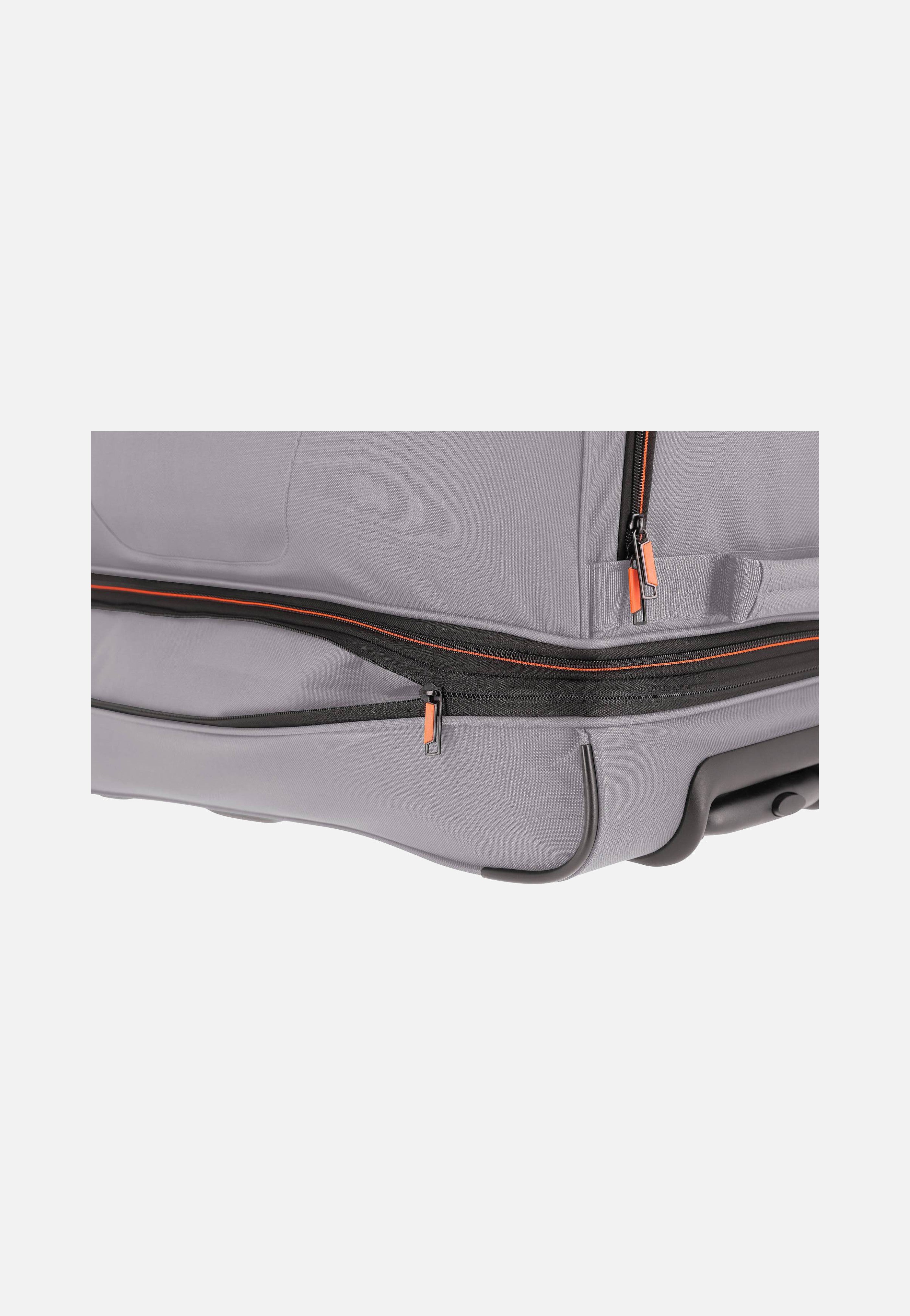 travelite Basics Trolley L Grau Reisetasche
