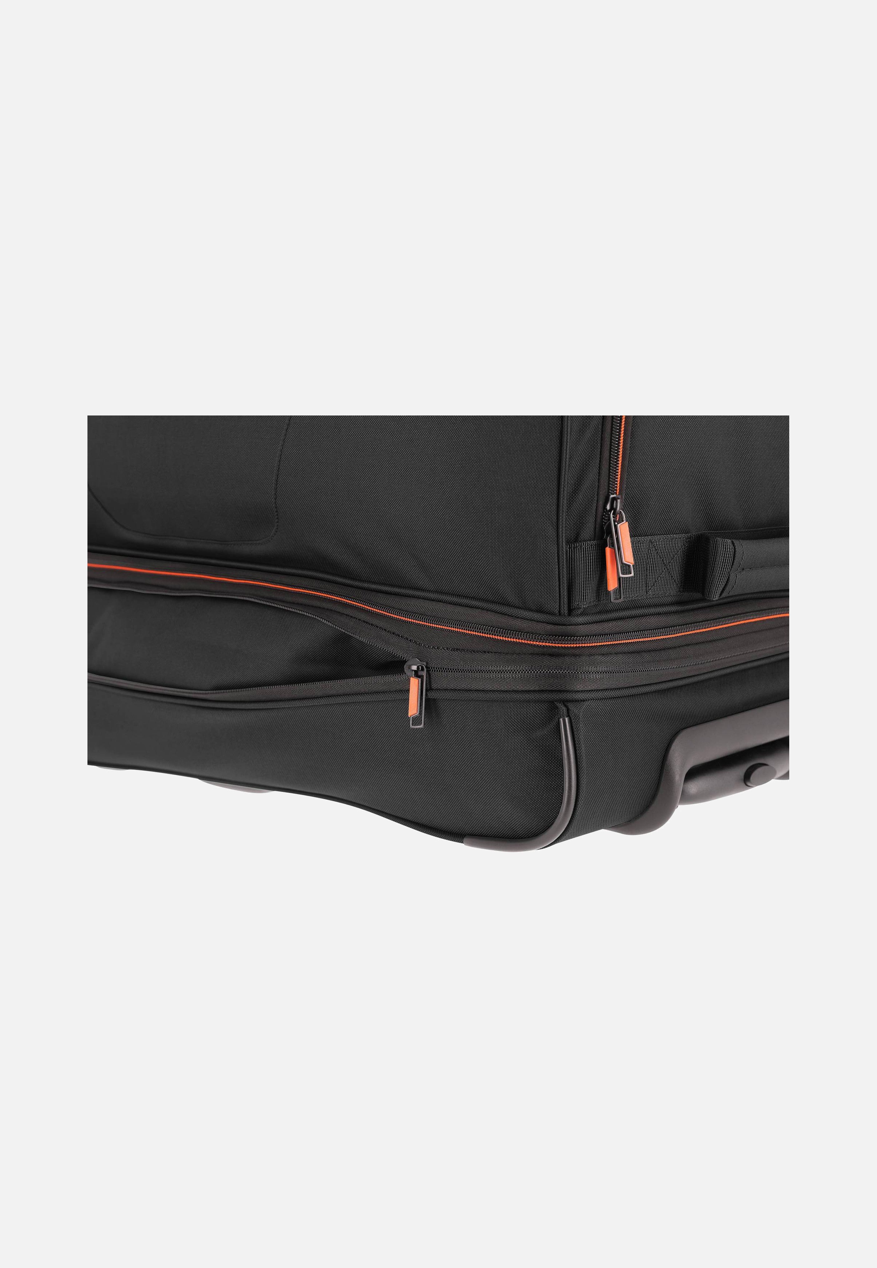 travelite Basics Trolley L Schwarz Reisetasche