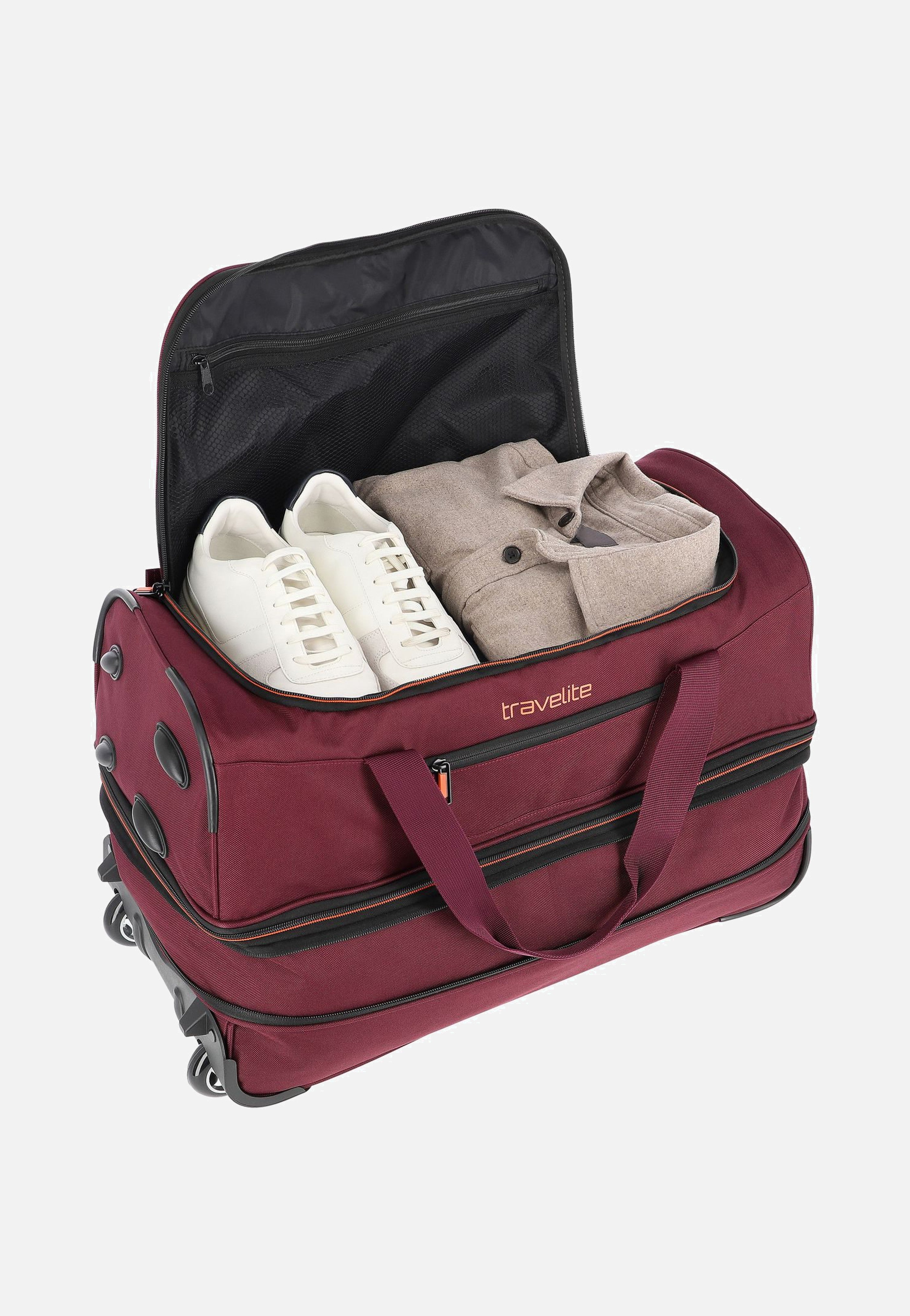 travelite Basics Trolley S Bordeaux Reisetasche