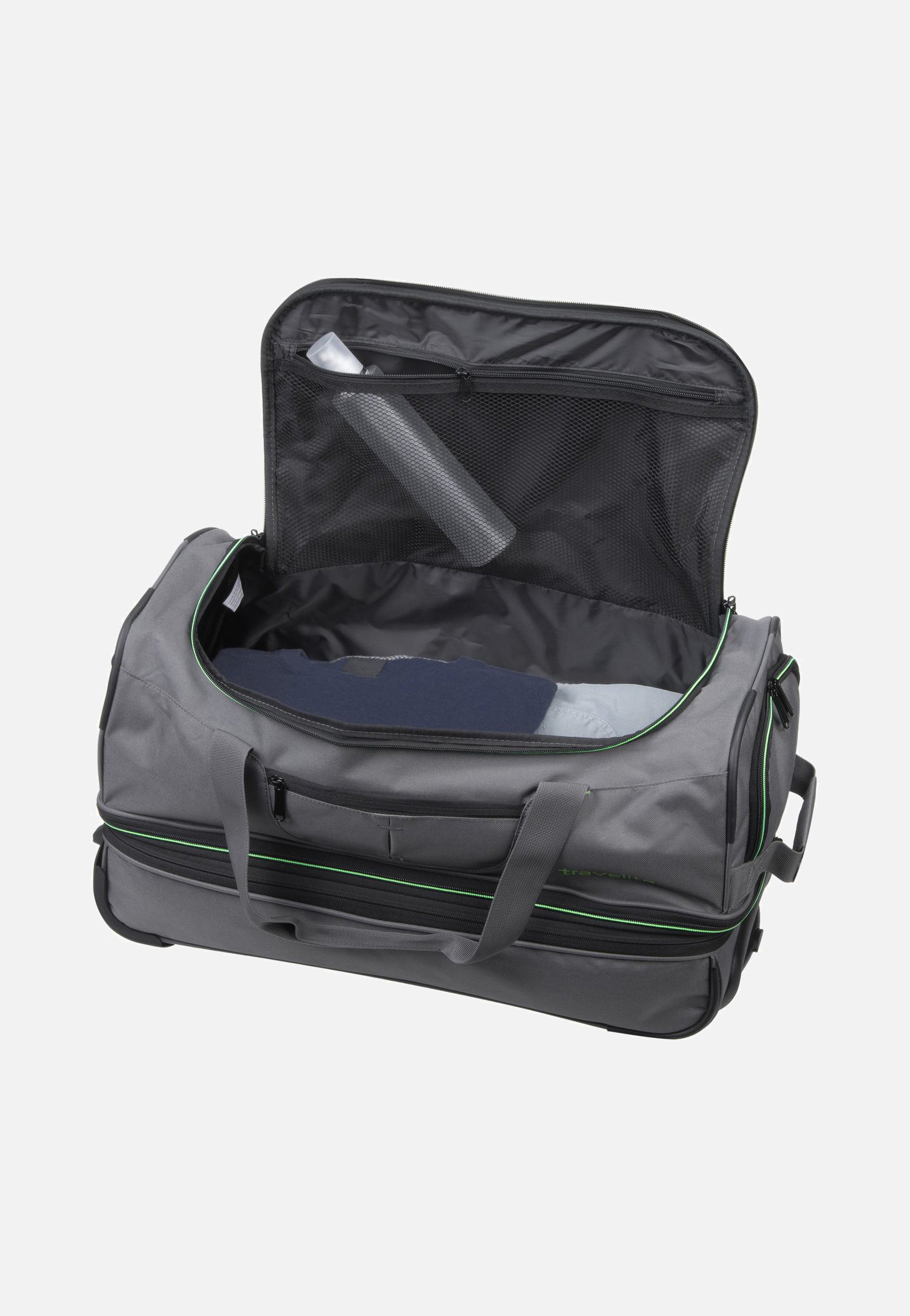 travelite Basics Trolley S Grau Reisetasche