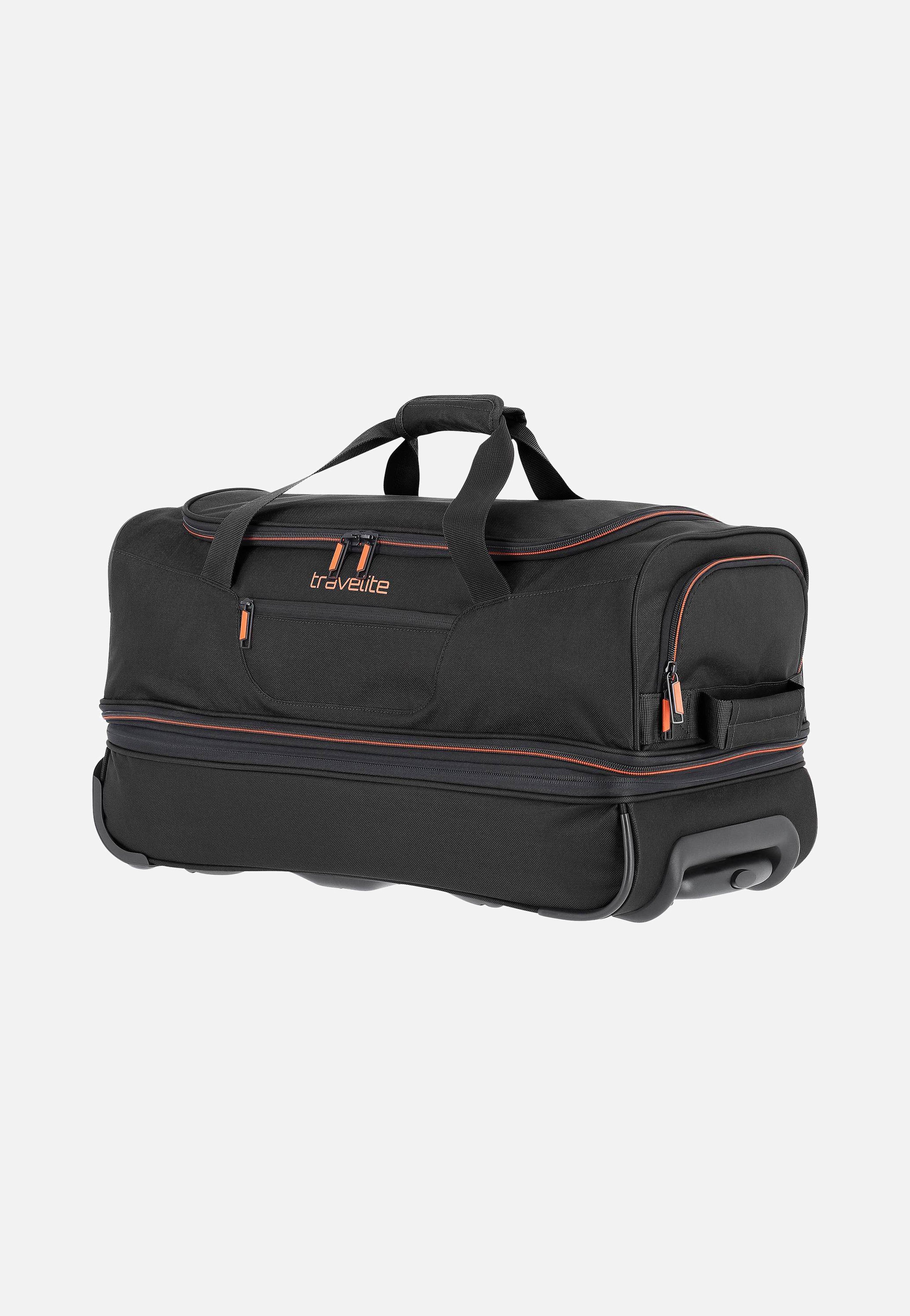 travelite Basics Trolley S Schwarz Reisetasche