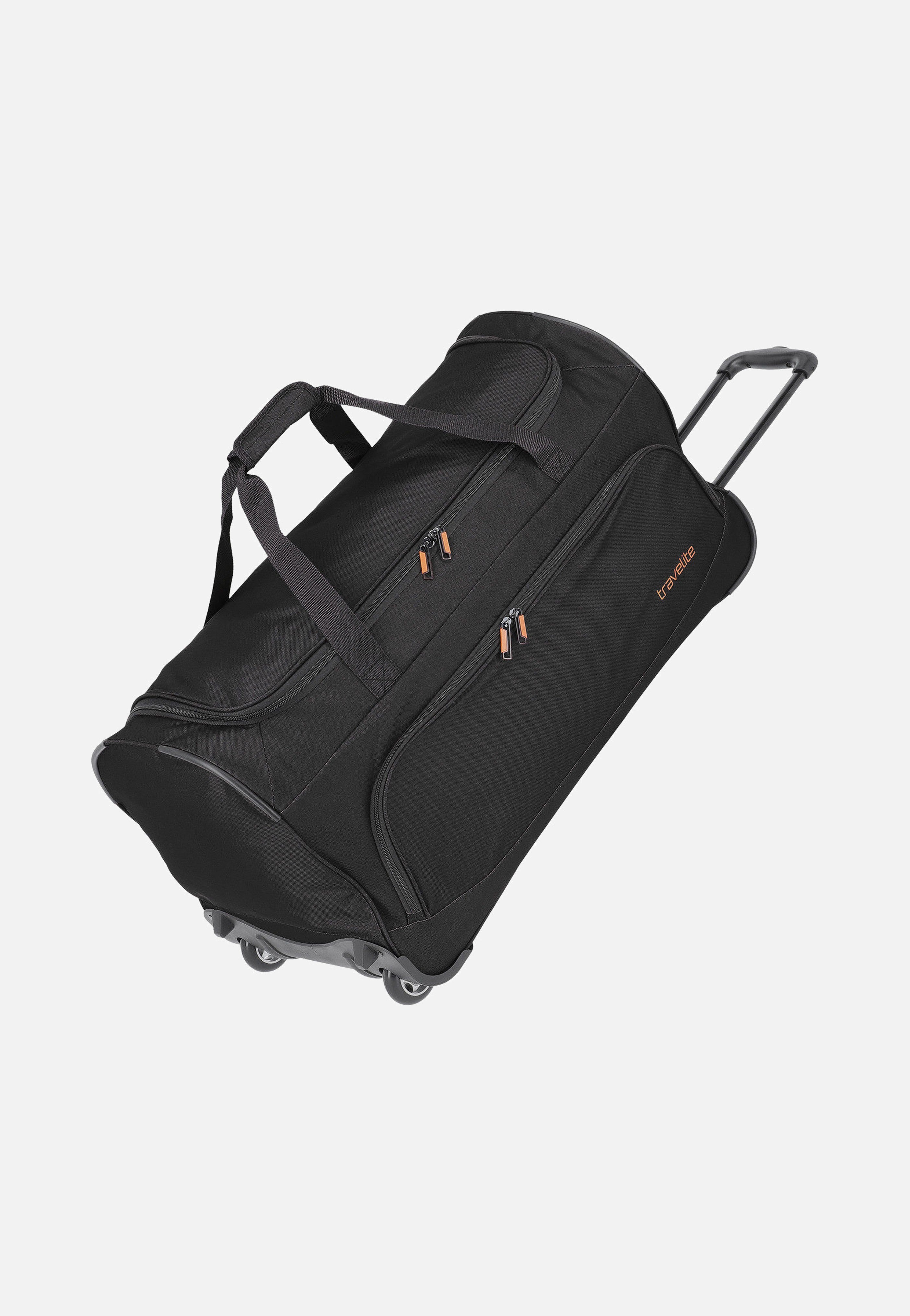 travelite Basics Trolley Schwarz Reisetasche