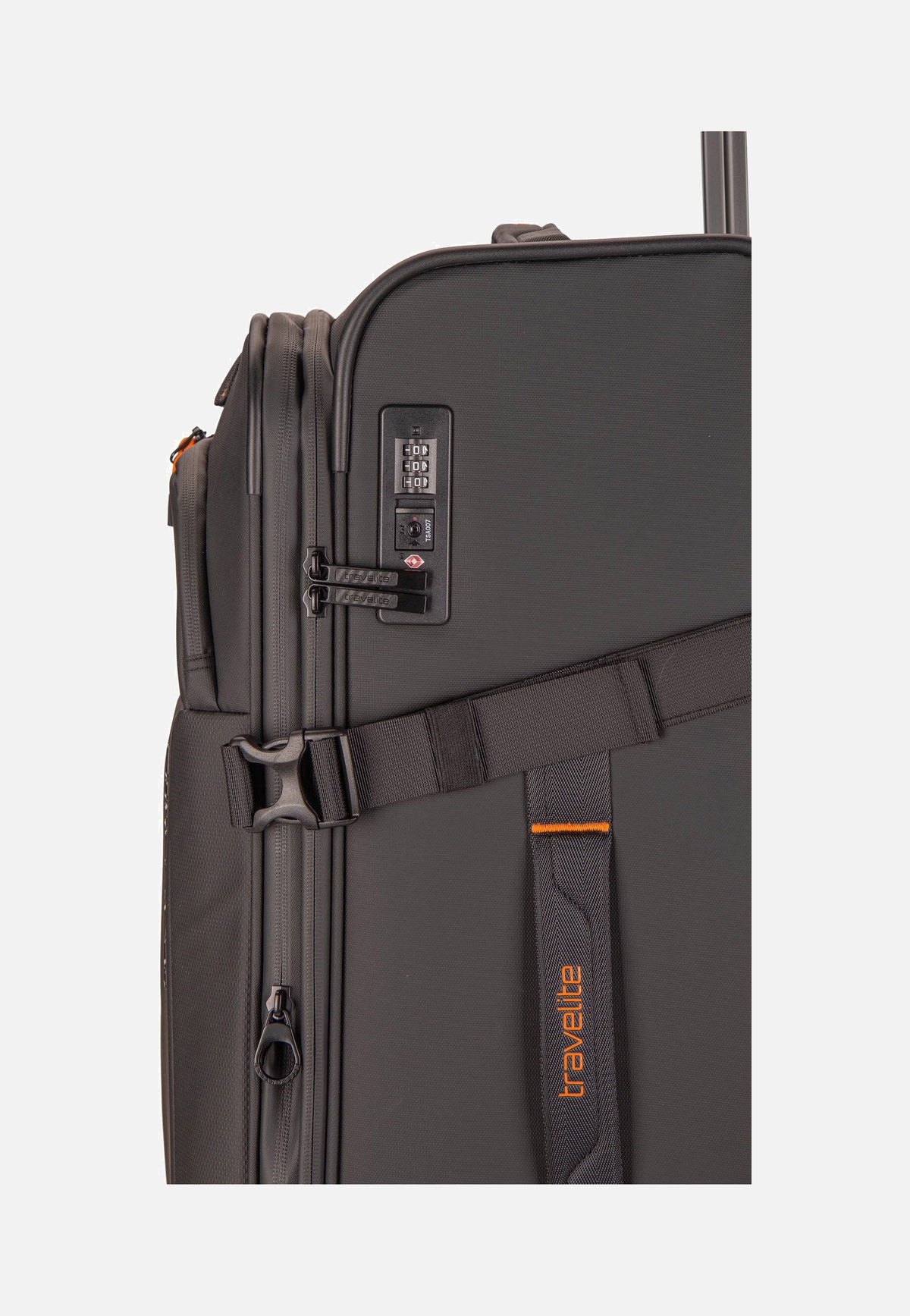 travelite Briize 4W Trolley L Exp Black Koffer