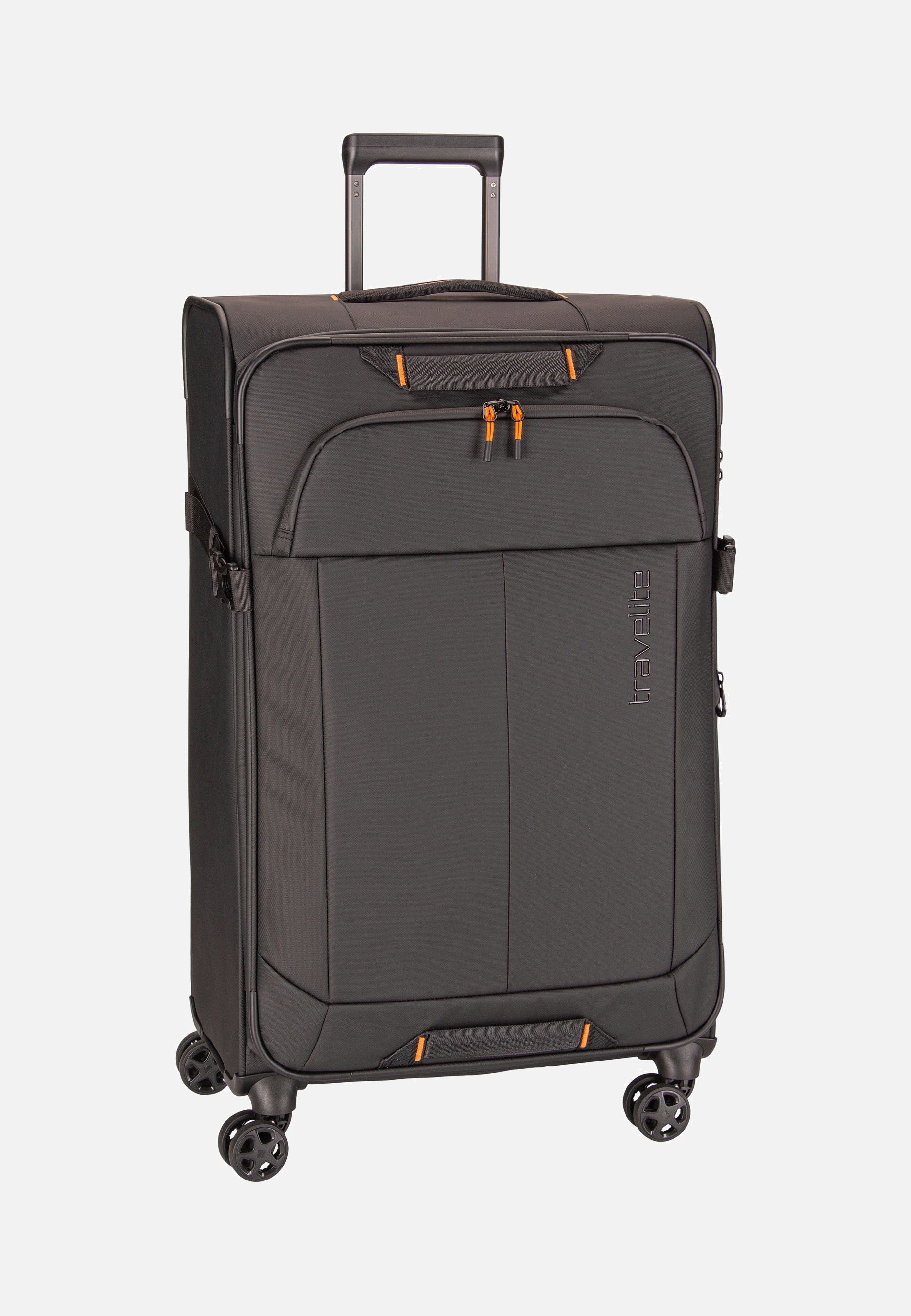 travelite Briize 4W Trolley L Exp Black Koffer