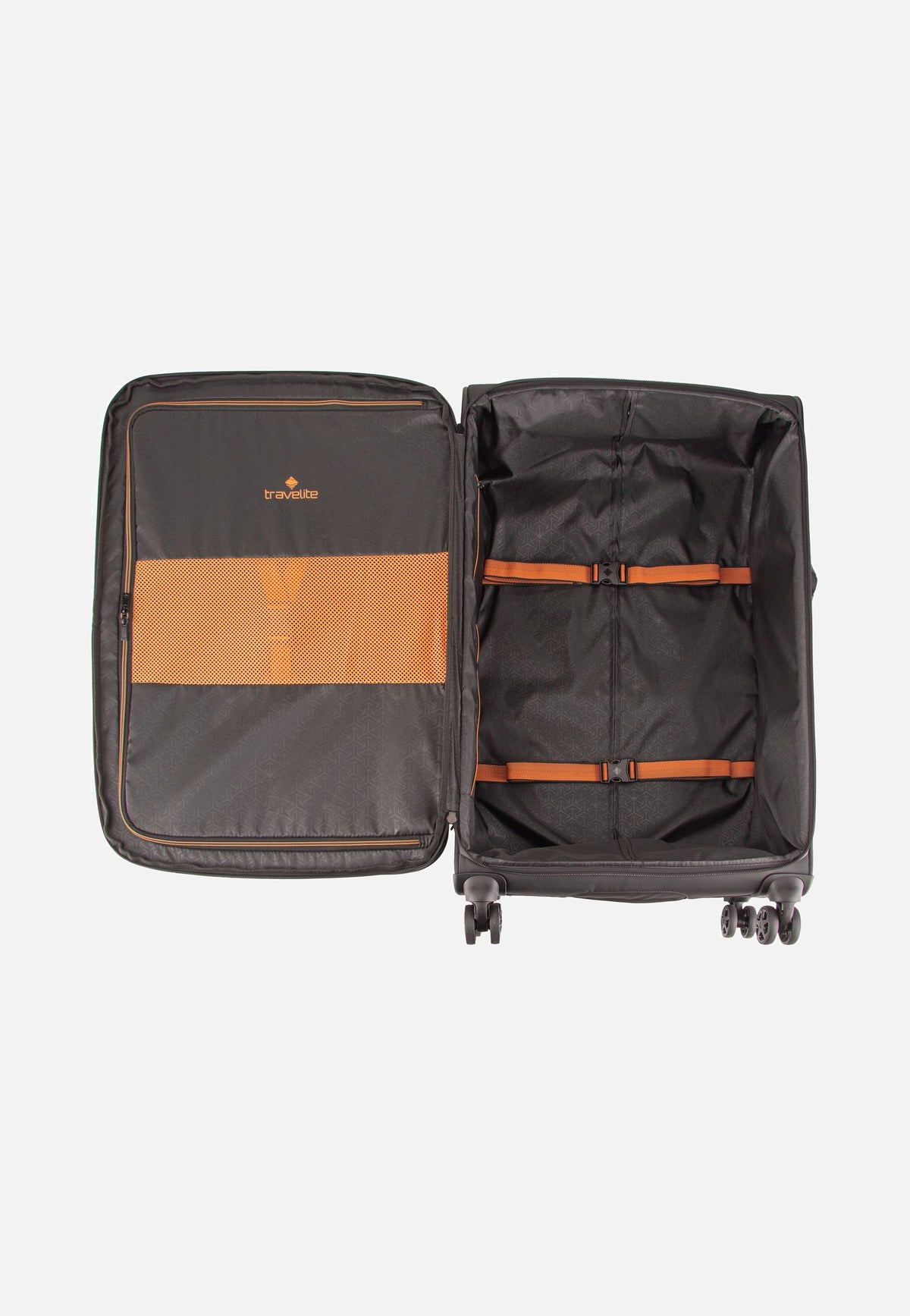 travelite Briize 4W Trolley L Exp Black Koffer