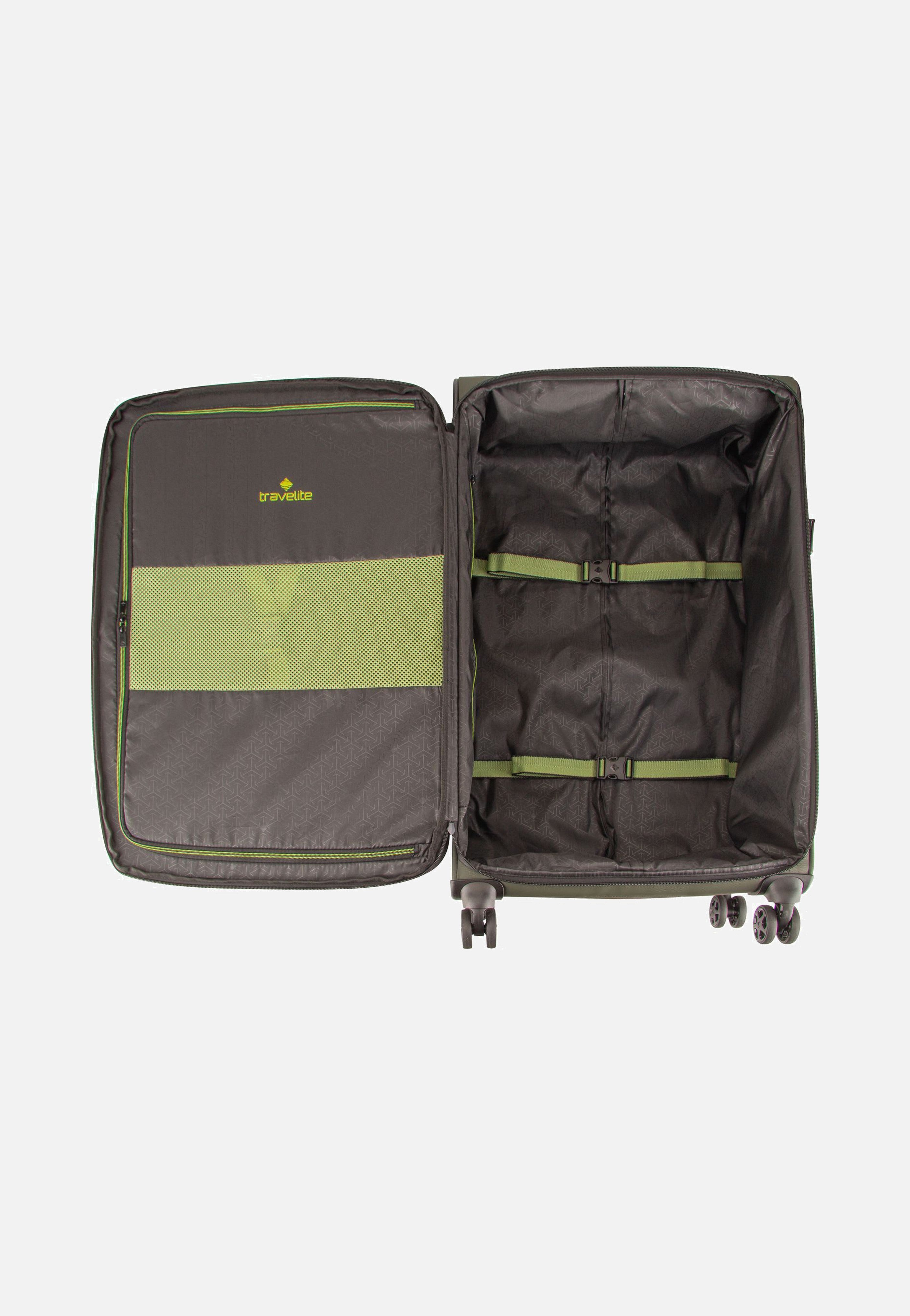 travelite Briize 4W Trolley L Exp Khaki Koffer