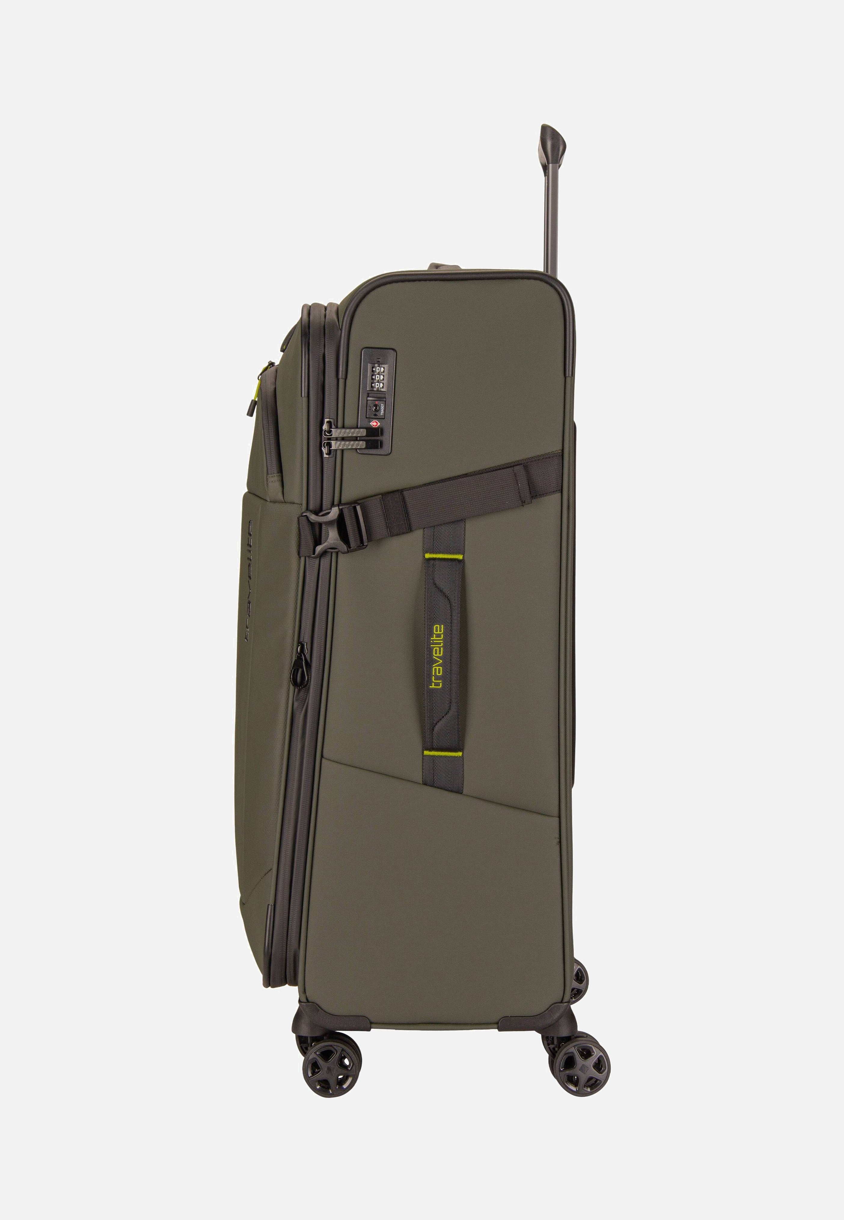 travelite Briize 4W Trolley L Exp Khaki Koffer