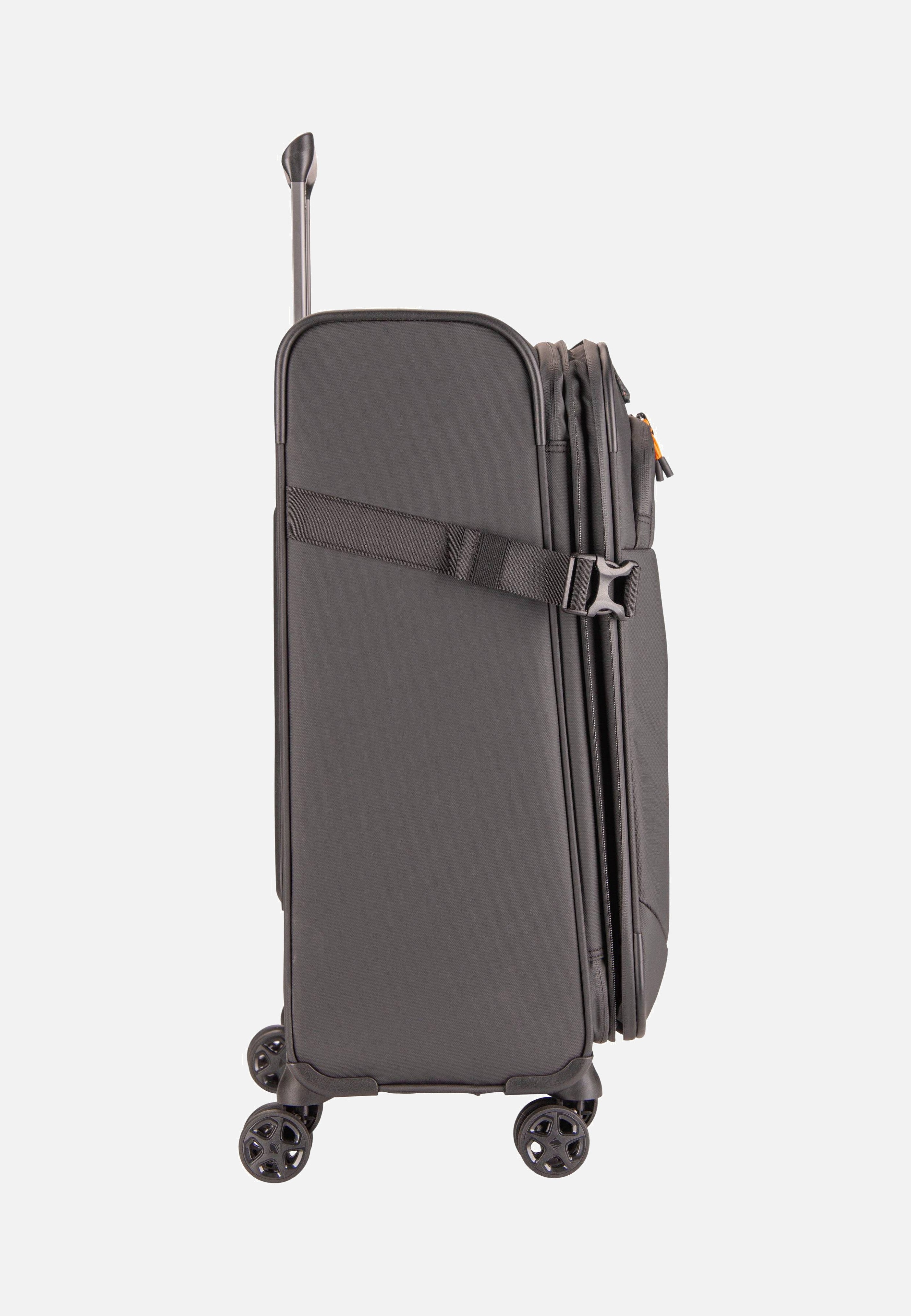 travelite Briize 4W Trolley M Exp Black Koffer