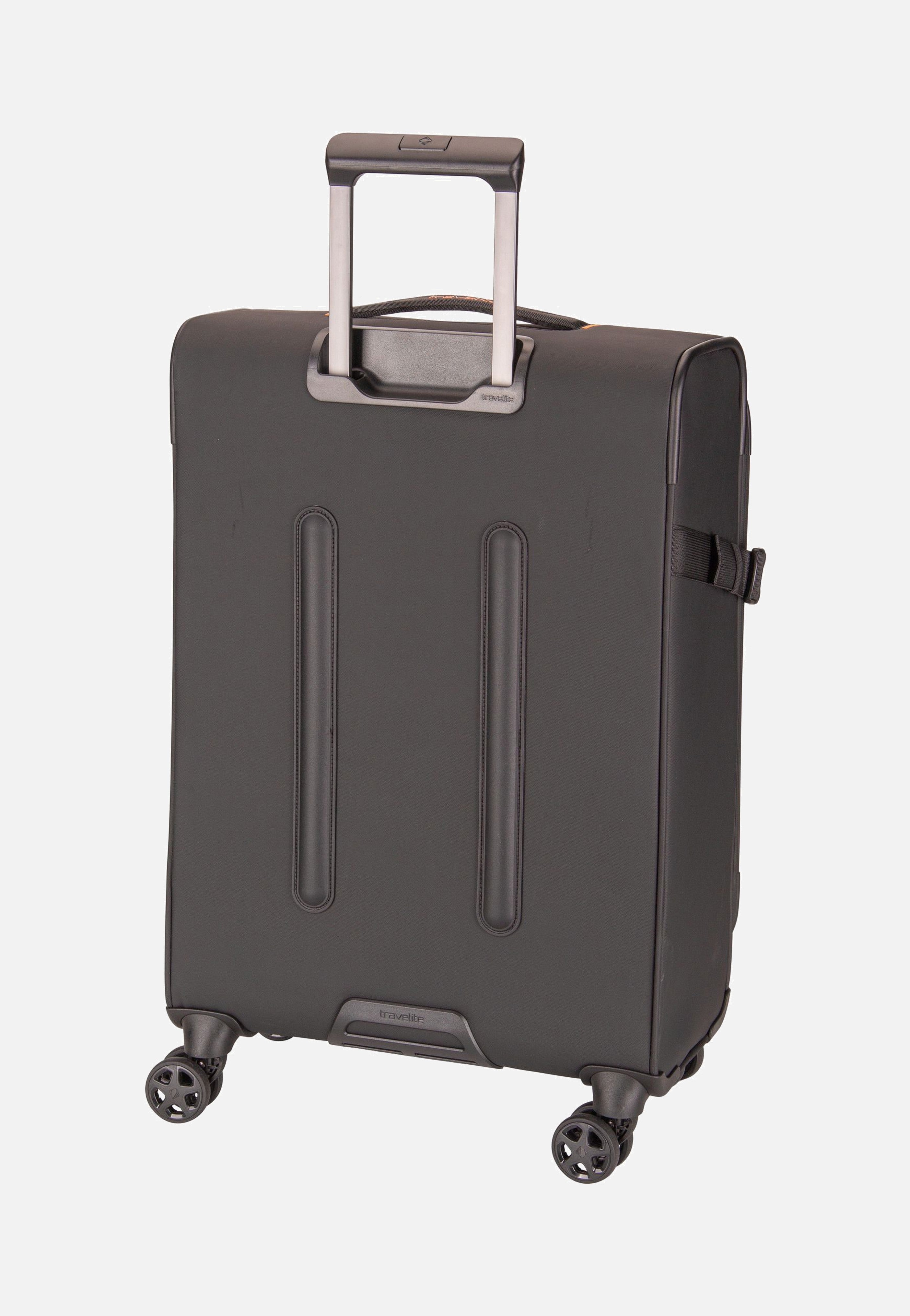 travelite Briize 4W Trolley M Exp Black Koffer